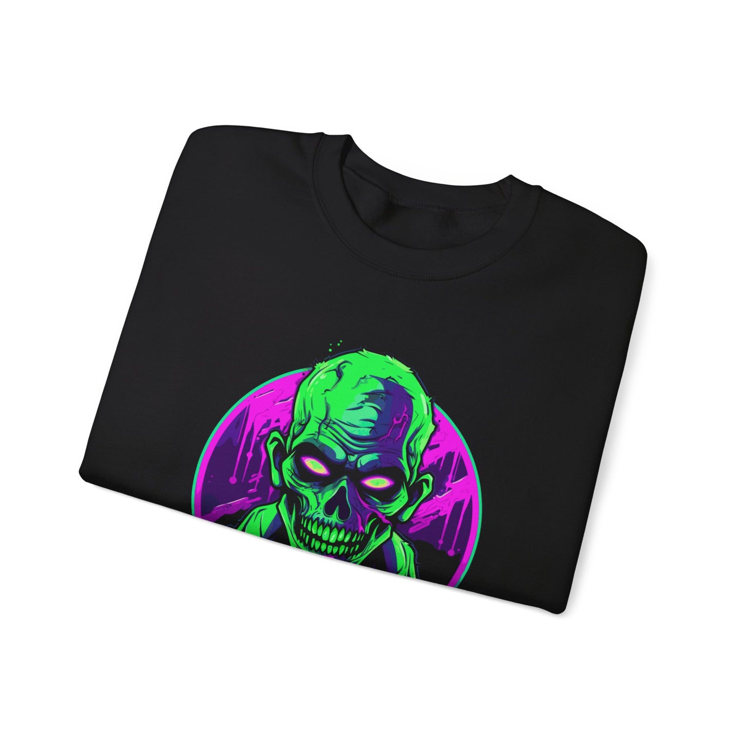 Zombie Sweatshirt Halloween Pullover Sweater | Scary Gifts For Teens Spooky Gift For Him | Doom
