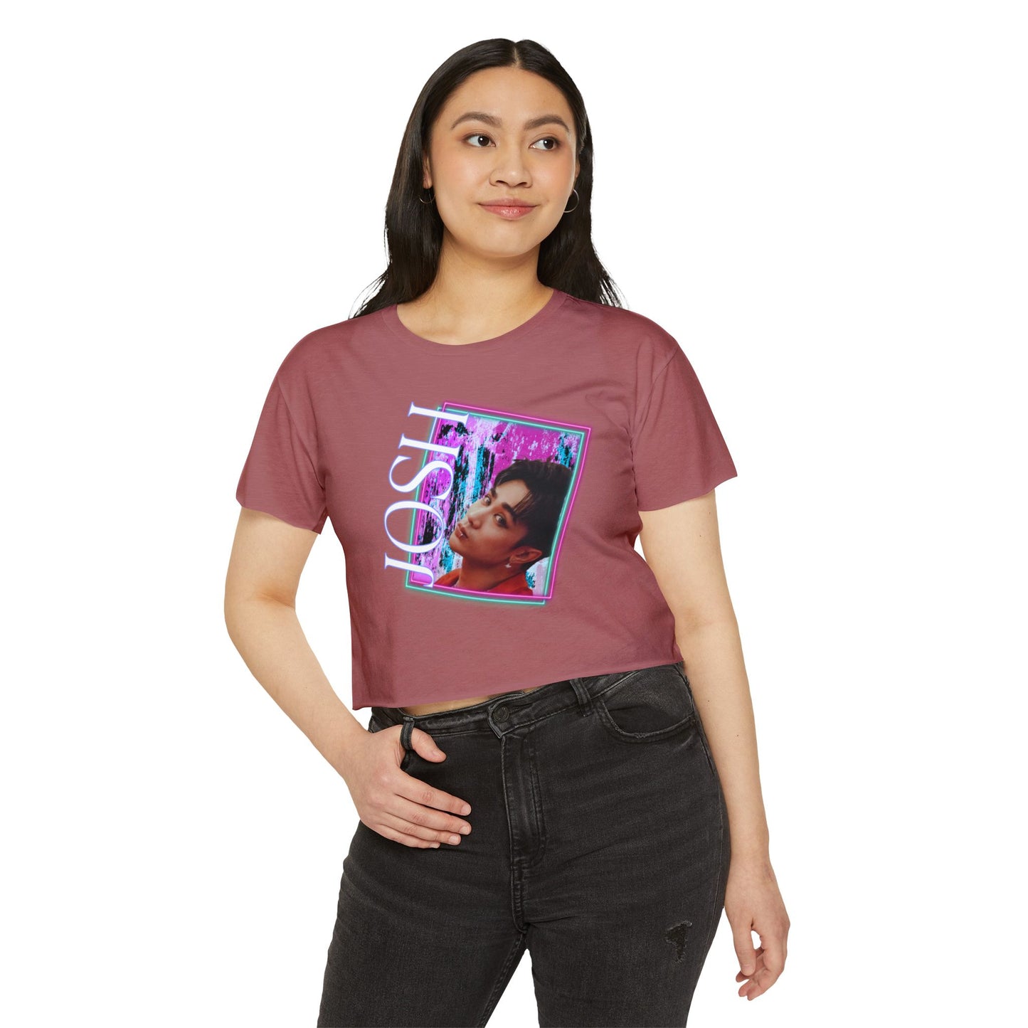 P-Pop Sb19 Josh Crop Top, Filipino Gifts For Sisters, Pinoy Pop Concert T-Shirt Croptop TShirt Merch Ppop Rise