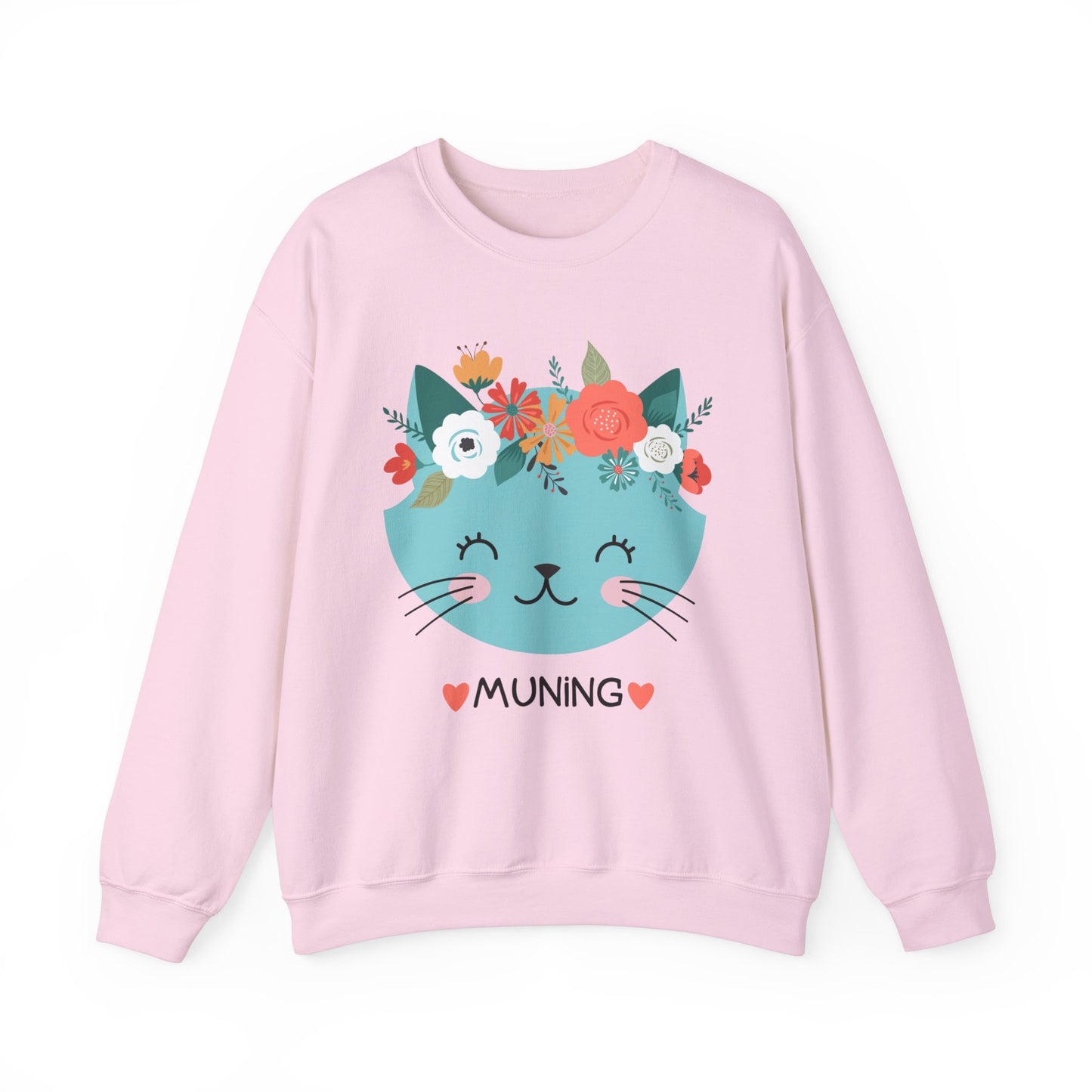 Filipino Sweatshirt Pinoy Pullover Sweater | Philippine Gifts For Cat Lovers | Tagalog - Muning