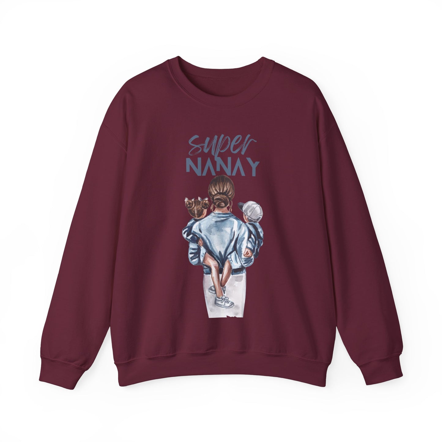 Filipino Sweatshirt Pinoy Pullover Sweater | Philippine Gifts For Mom | Tagalog - Super Nanay