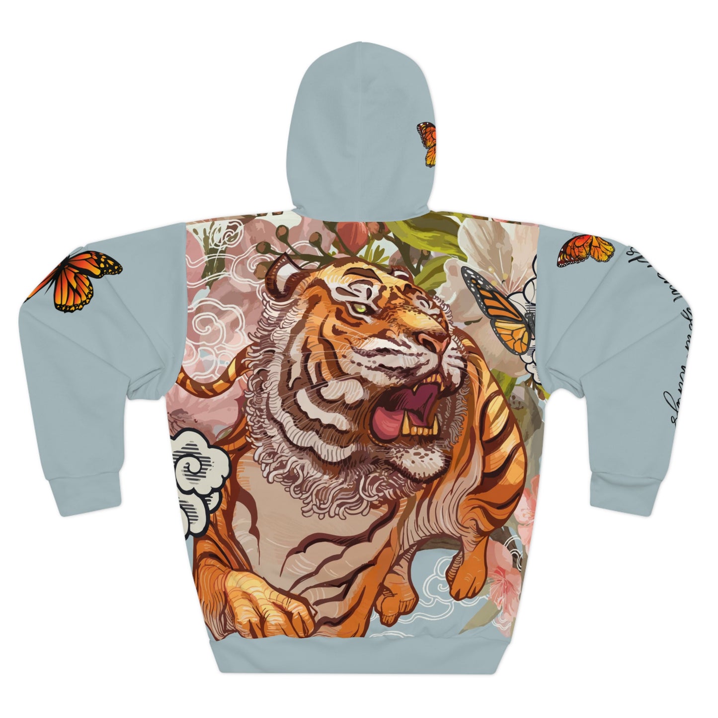 Japanese Hoodie,Tiger Hoodie, Unisex Pullover Hoodie,All Over Print Hoodie,Aesthe'tic Pullover Hooded Jacket