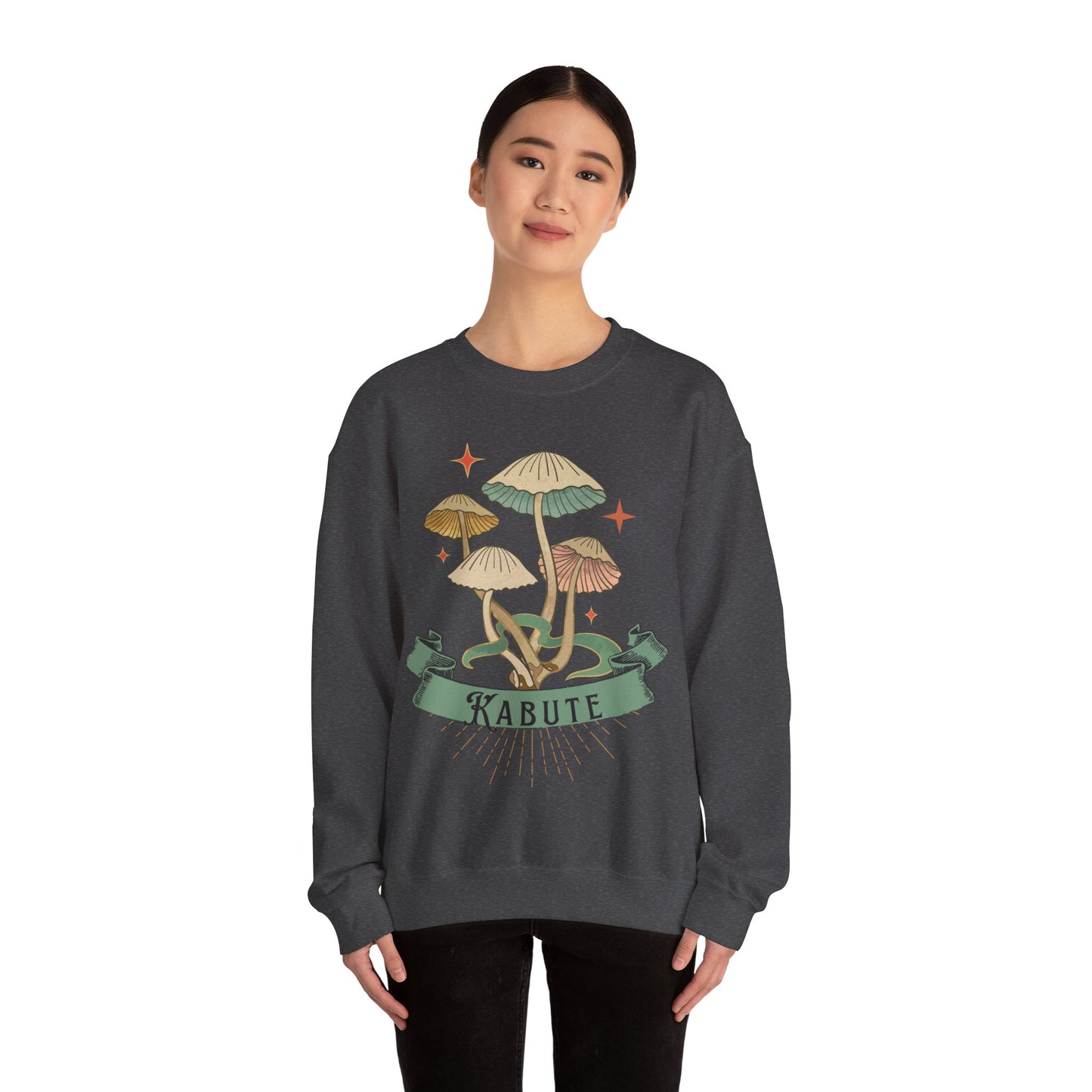 Mushroom Sweatshirt Pinoy Pullover Sweater | Filipino Gifts For Mom | Tagalog - Kabute