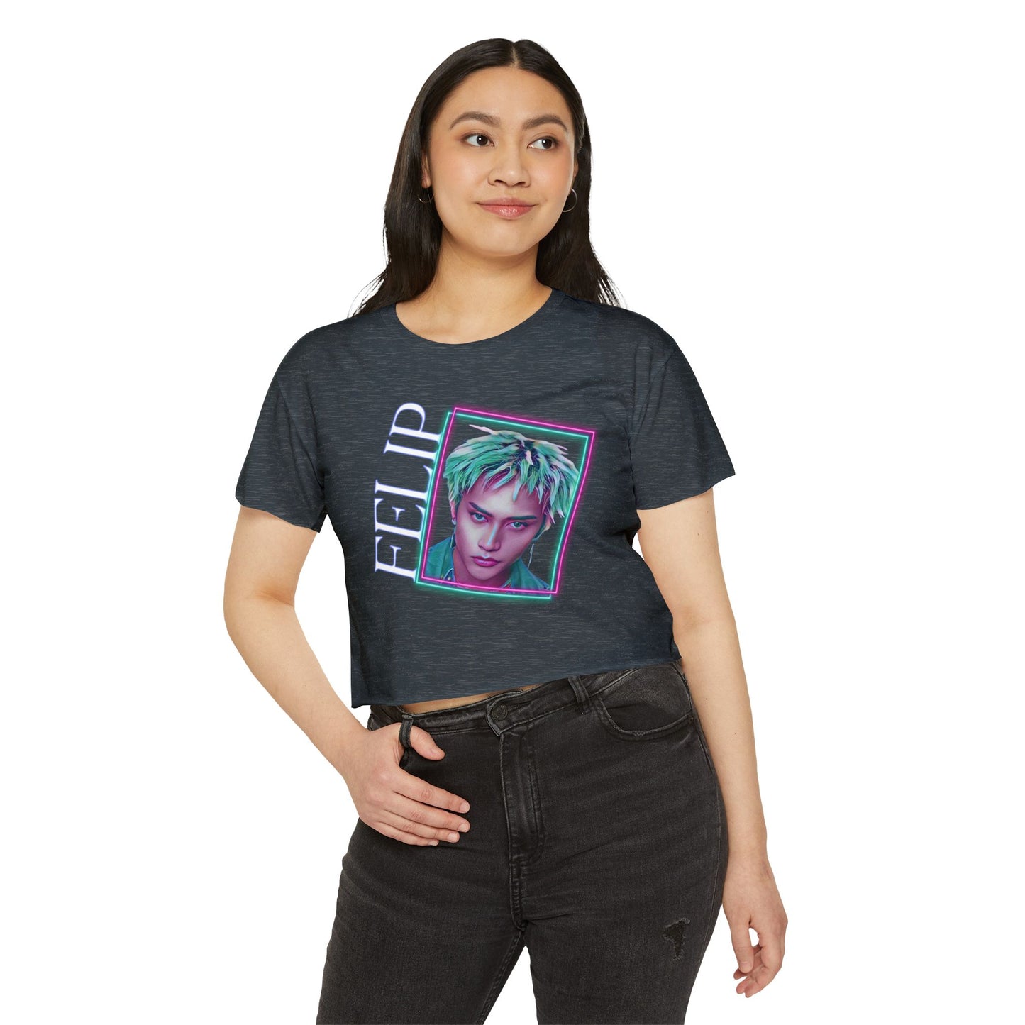 P-Pop Sb19 Felip Crop Top, Filipino Gifts For Sisters, Pinoy Pop Concert T-Shirt Croptop TShirt Merch Ppop Rise