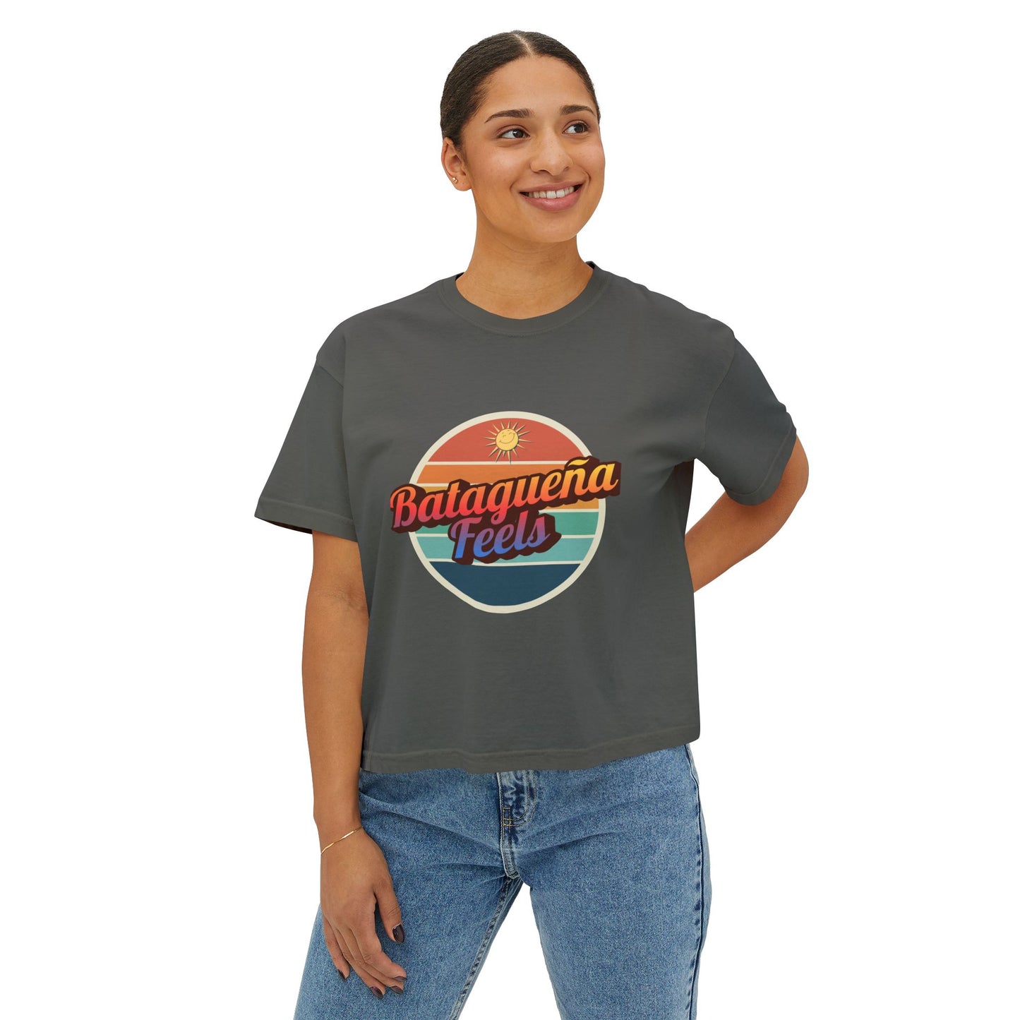 Philippines Graphic Tee, Boxy Croptop, Pinoy Shirt, Casual Crop Top, Filipino Gift for Her,, Comfort Colors Tshirt, Batàngas