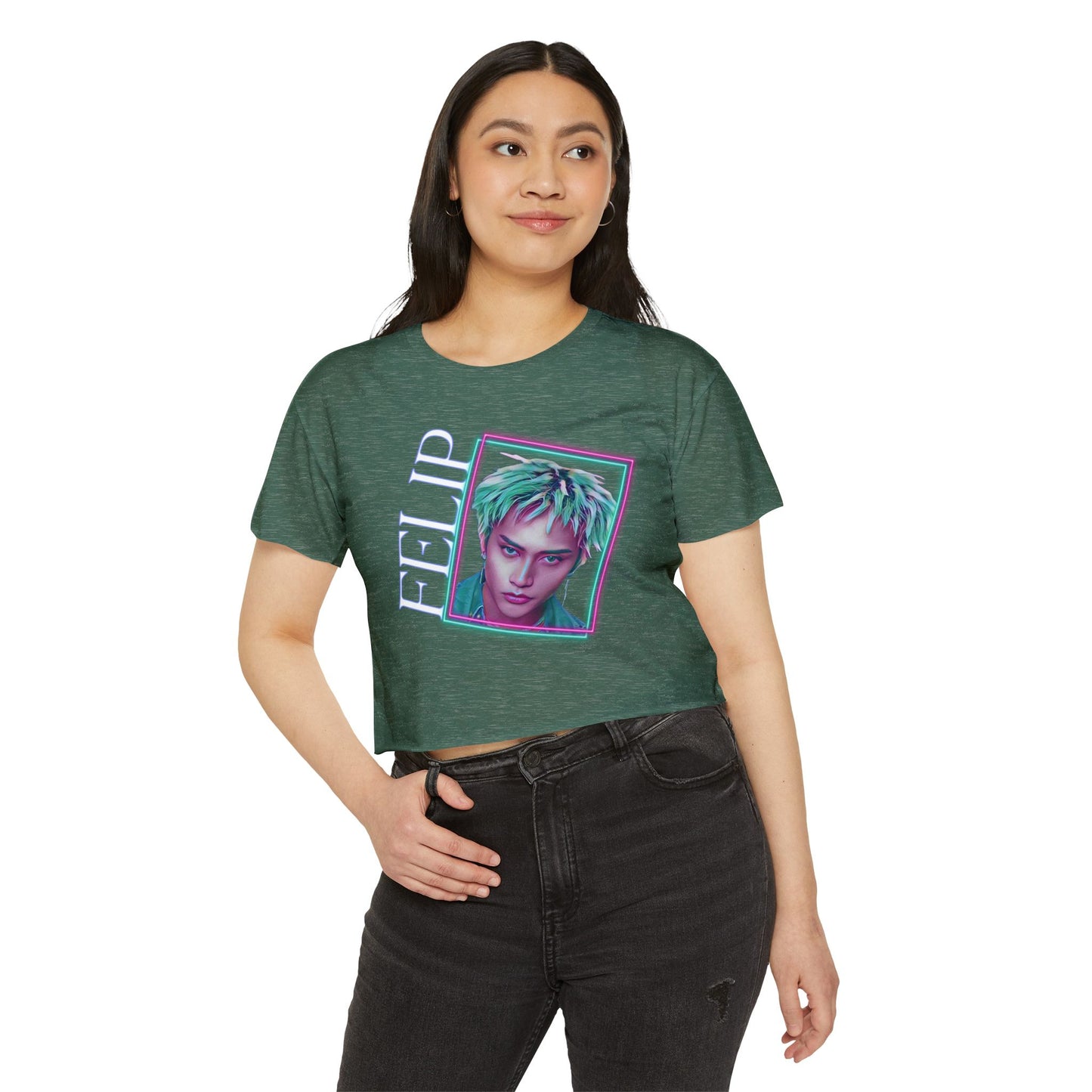 P-Pop Sb19 Felip Crop Top, Filipino Gifts For Sisters, Pinoy Pop Concert T-Shirt Croptop TShirt Merch Ppop Rise