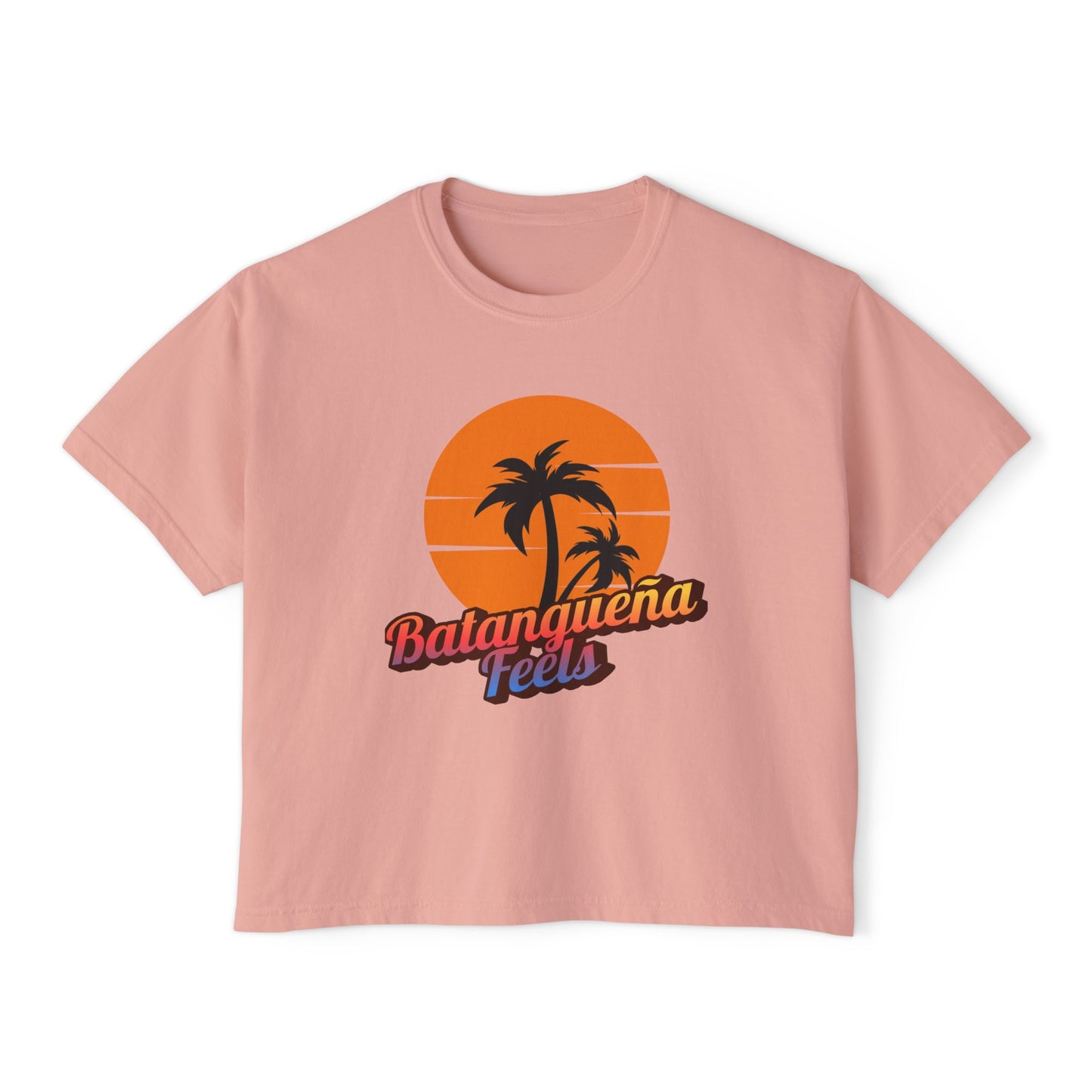 Philippines Graphic Tee, Boxy Croptop, Pinoy Shirt, Casual Crop Top, Filipino Gift for Her,, Comfort Colors Tshirt, Batàngas