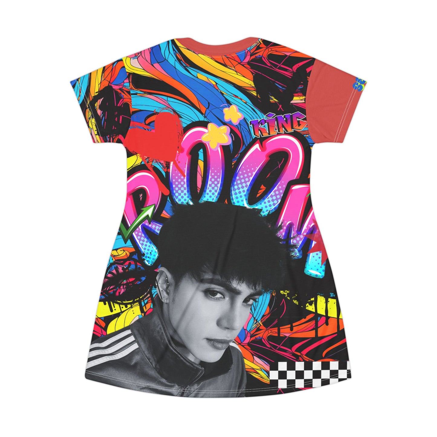 P-pop Sb19 Stell T Shirt Dress, Pinoy T-Shirt Short Dress Casual Summer Outfits Filipino Gift For Fangirl