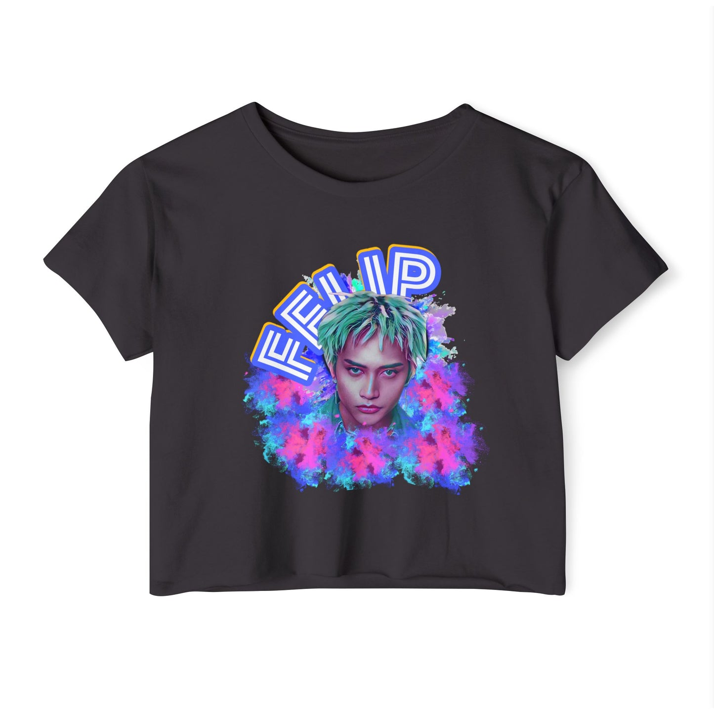 P-Pop SB19 Felip Bias Crop Top, Filipino Gifts For Sisters, Pinoy Pop Concert T-Shirt Croptop TShirt Merch Ppop Rise