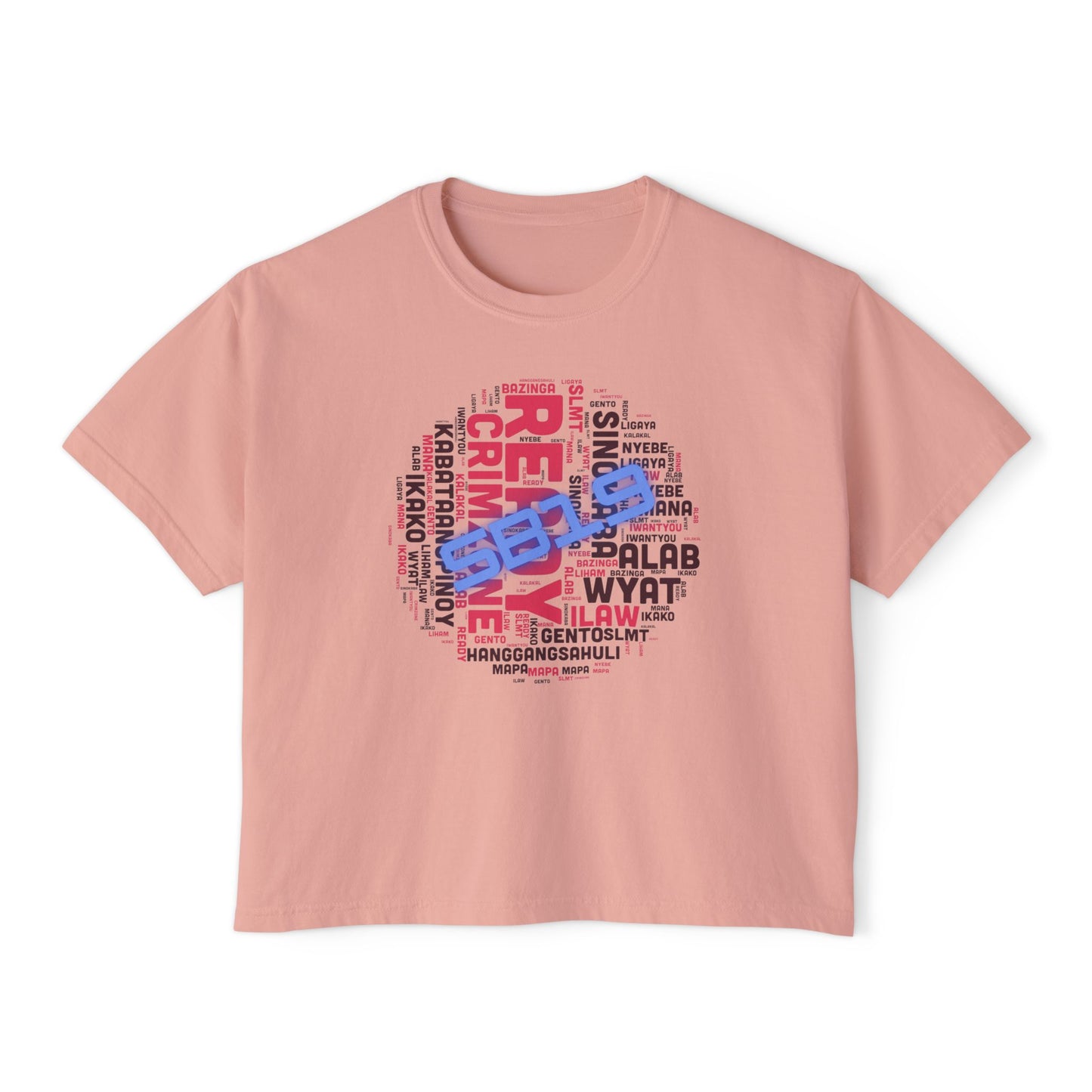 Sb19 Graphic Tee, Boxy Croptop, Pinoy Pop Shirt, Casual Crop Top, Filipino Gift for Her,, Comfort Colors Tshirt