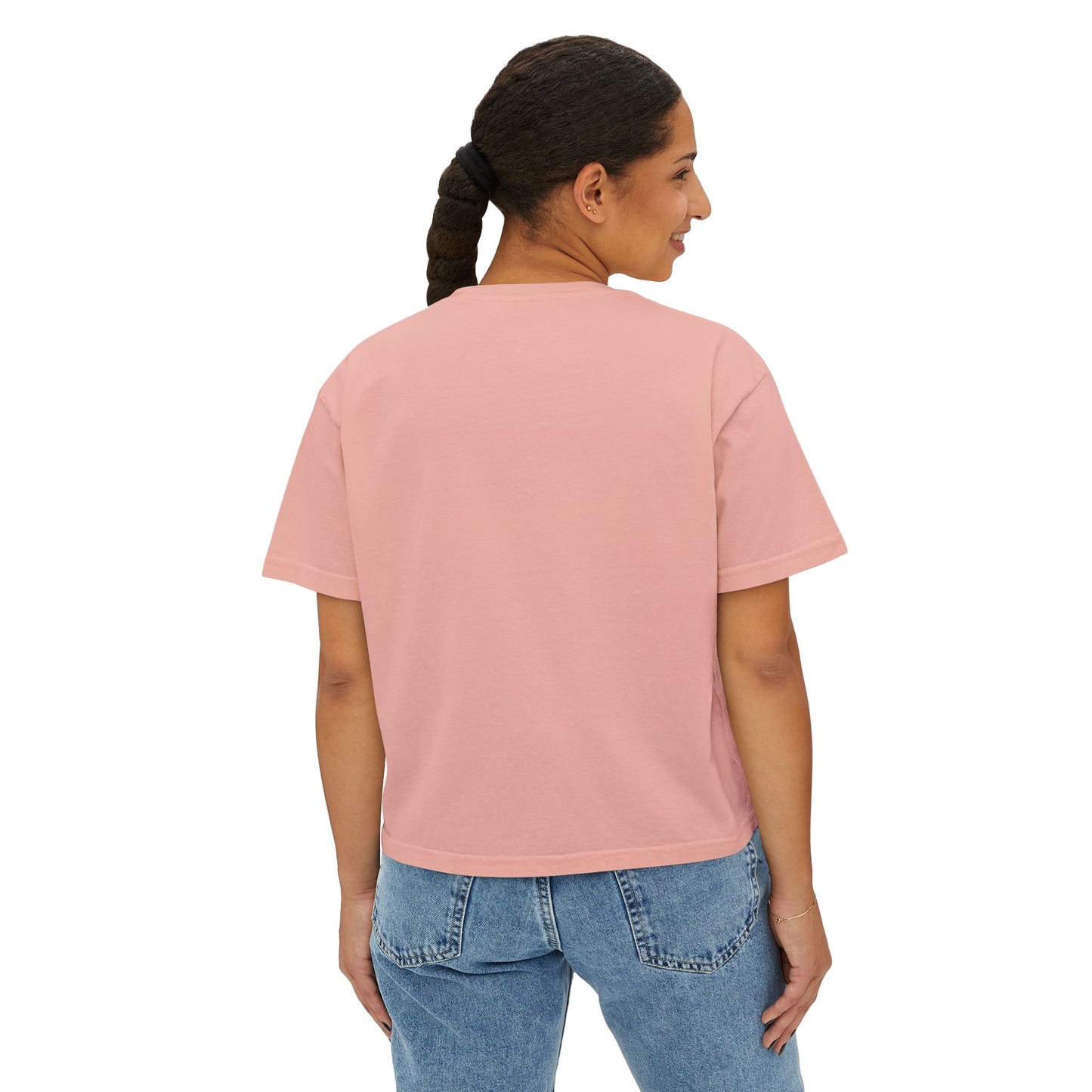 Pabebe Graphic Tee, Boxy Croptop, Pinoy Shirt, Casual Crop Top, Filipino Gift for Her, Comfort Colors Tshirt Brown Teddy Bear