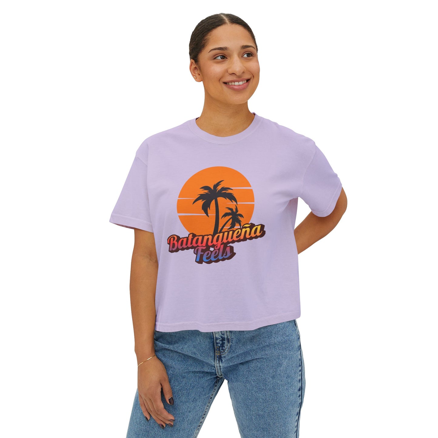 Philippines Graphic Tee, Boxy Croptop, Pinoy Shirt, Casual Crop Top, Filipino Gift for Her,, Comfort Colors Tshirt, Batàngas