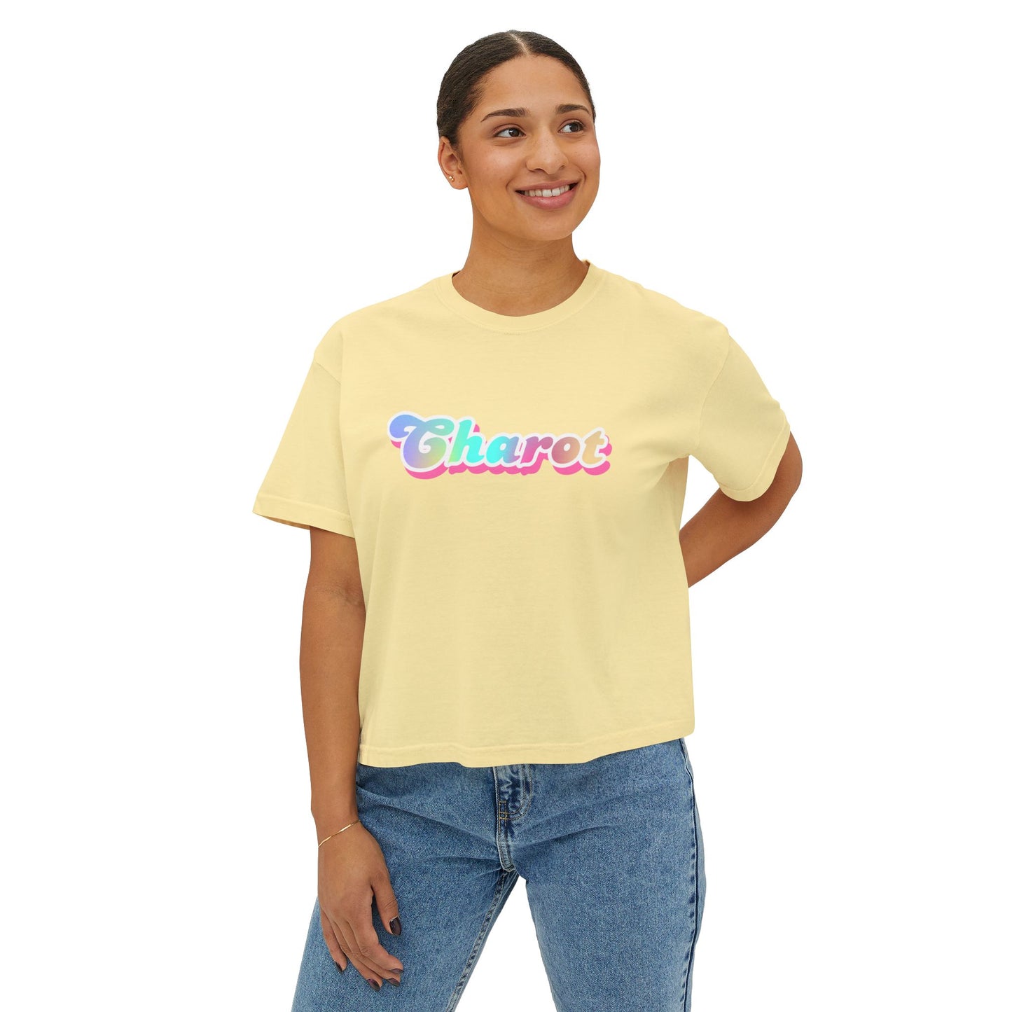Charot Graphic Tee, Boxy Croptop, Pinoy Shirt, Casual Crop Top, Filipino Gift for Her,, Comfort Colors Tshirt, Trendy Teen