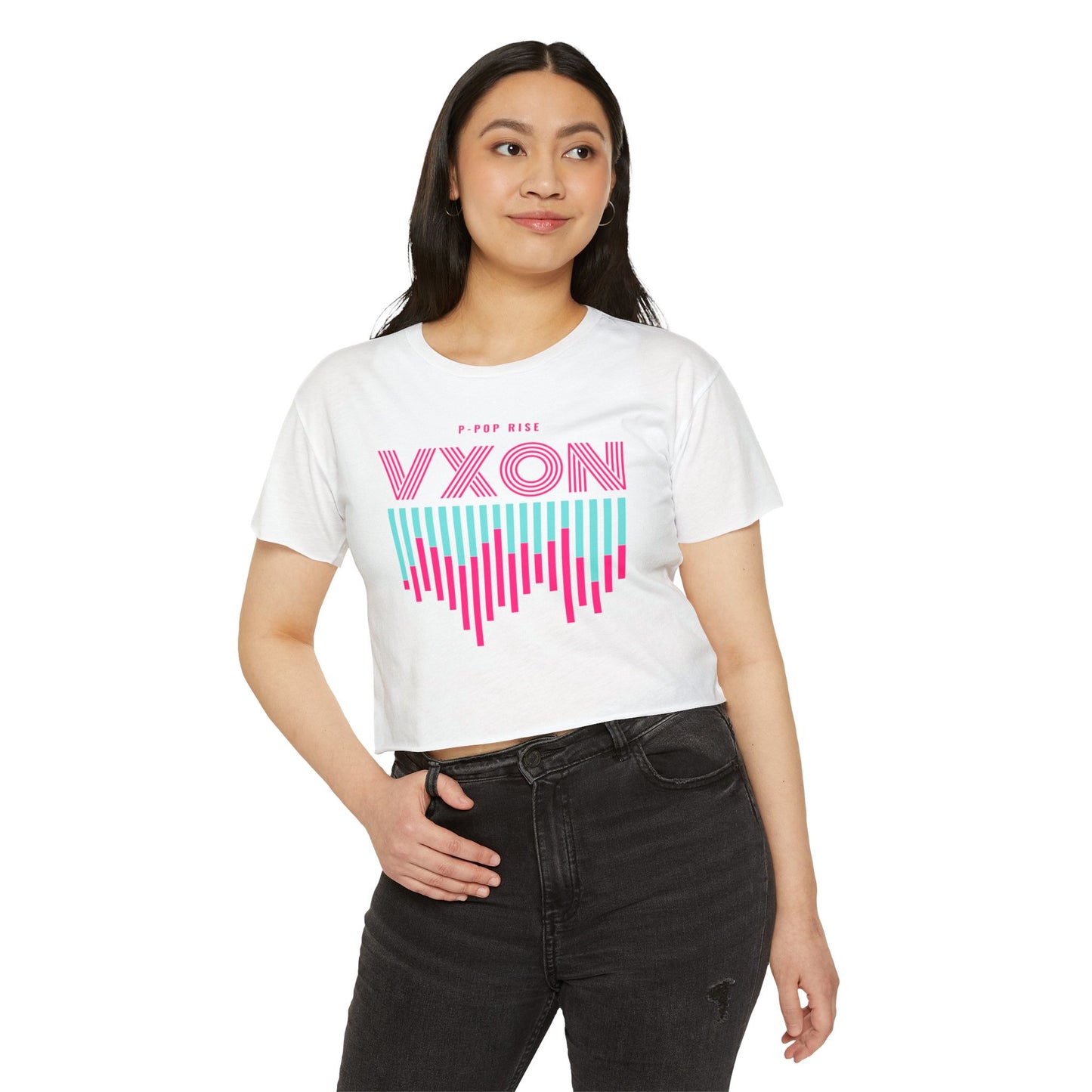 P-Pop Vxon Crop Top, Filipino Gifts For Sisters, Pinoy Pop Concert T-Shirt Croptop TShirt Merch Ppop Rise