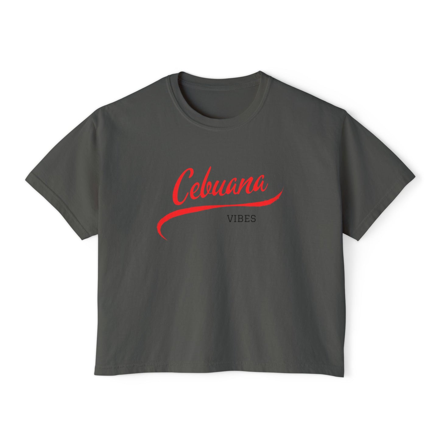 Philippines Graphic Tee, Boxy Croptop, Pinoy Shirt, Casual Crop Top, Filipino Gift for Her,, Comfort Colors Tshirt, Cebuana