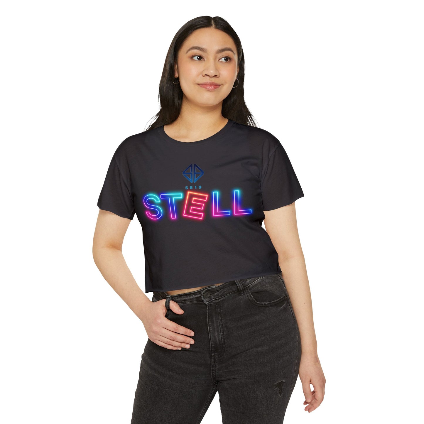 P-Pop SB19 Stell Crop Top, Filipino Gifts For Teens, Concert Outfit, Pinoy Pop Music Festival Apparel, Croptop TShirt Merch