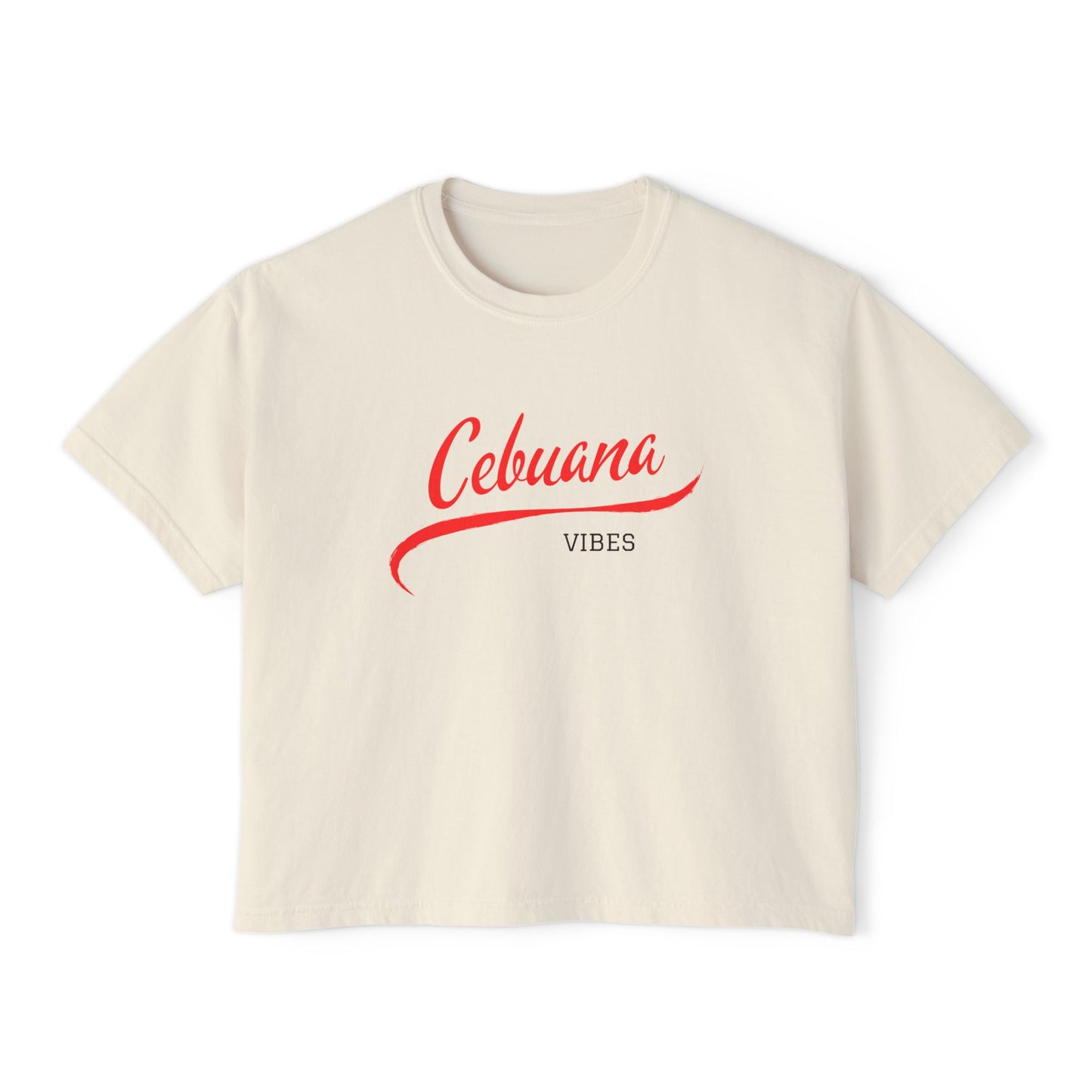 Philippines Graphic Tee, Boxy Croptop, Pinoy Shirt, Casual Crop Top, Filipino Gift for Her,, Comfort Colors Tshirt, Cebuana