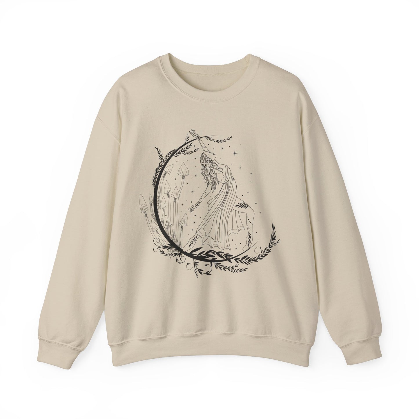 Boho Sweatshirt Moon Graphic Pullover Sweater | Feminist Gifts For Women | Feminism Protest Empowerment Outfit