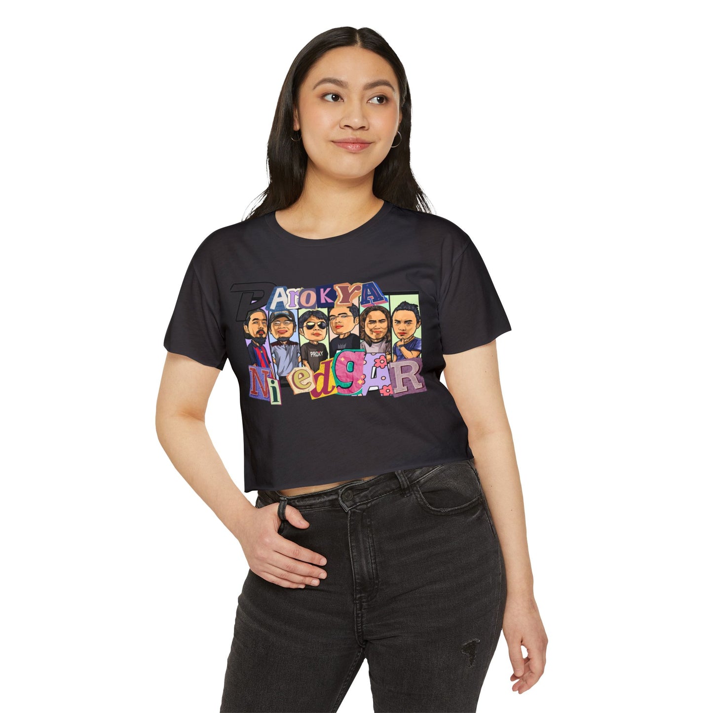 Parokya Ni Edgar Crop Top, Filipino Gifts For Teens, Concert Outfit, Pinoy Music Festival Apparel, 90s Croptop TShirt Merch