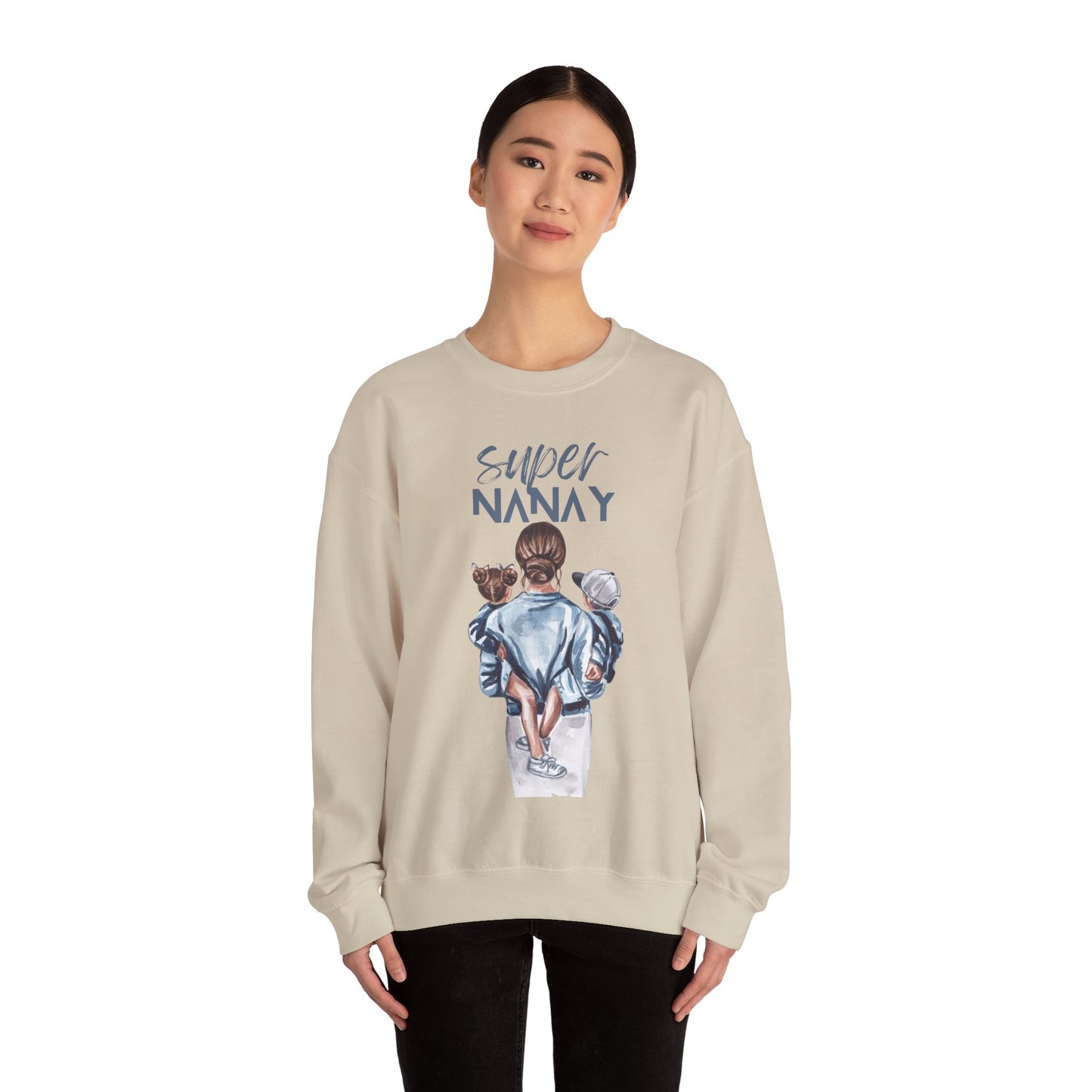 Filipino Sweatshirt Pinoy Pullover Sweater | Philippine Gifts For Mom | Tagalog - Super Nanay
