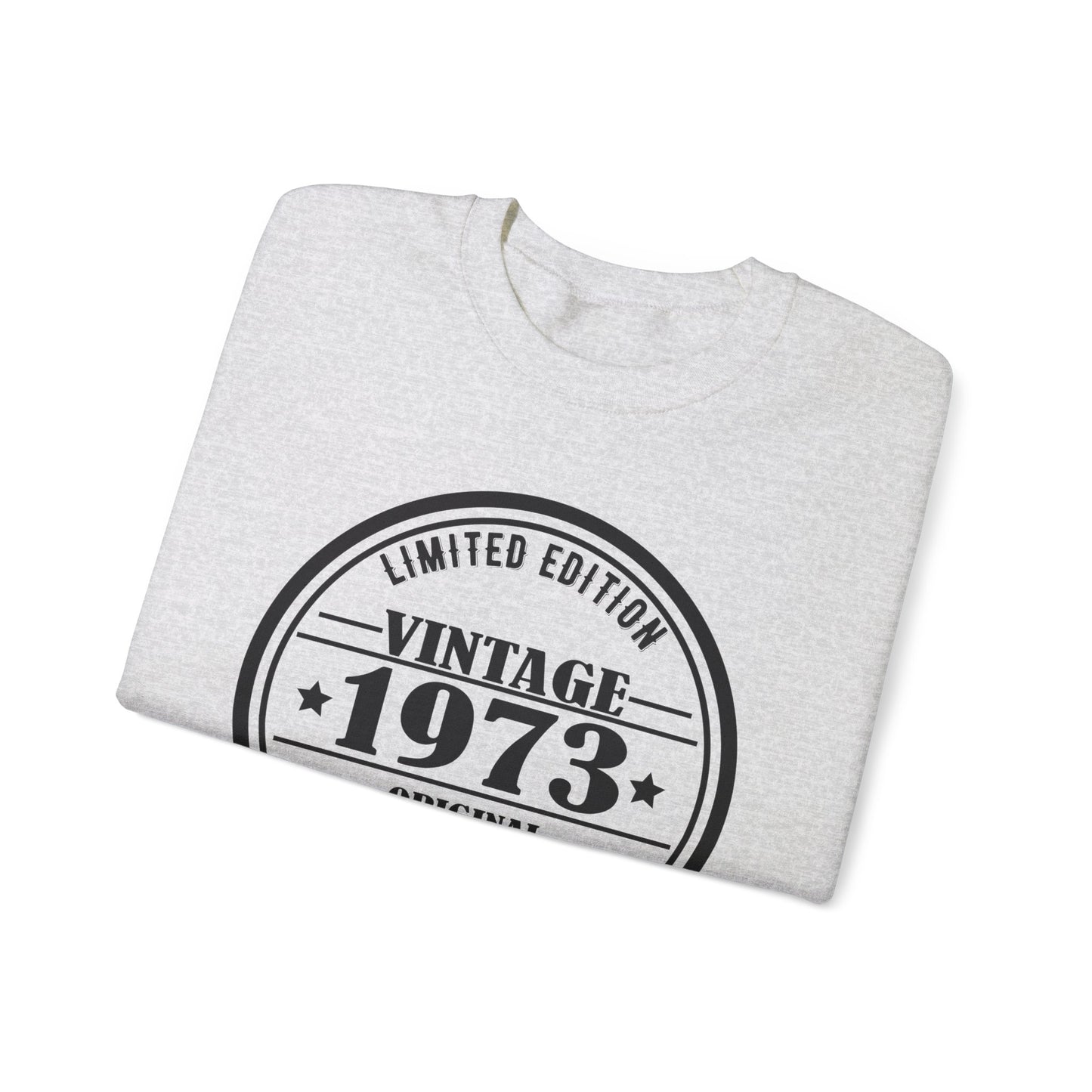 1973 Sweatshirt Vintage Graphic Pullover Sweater Birthday Gifts For Dad | Aged To Perfection