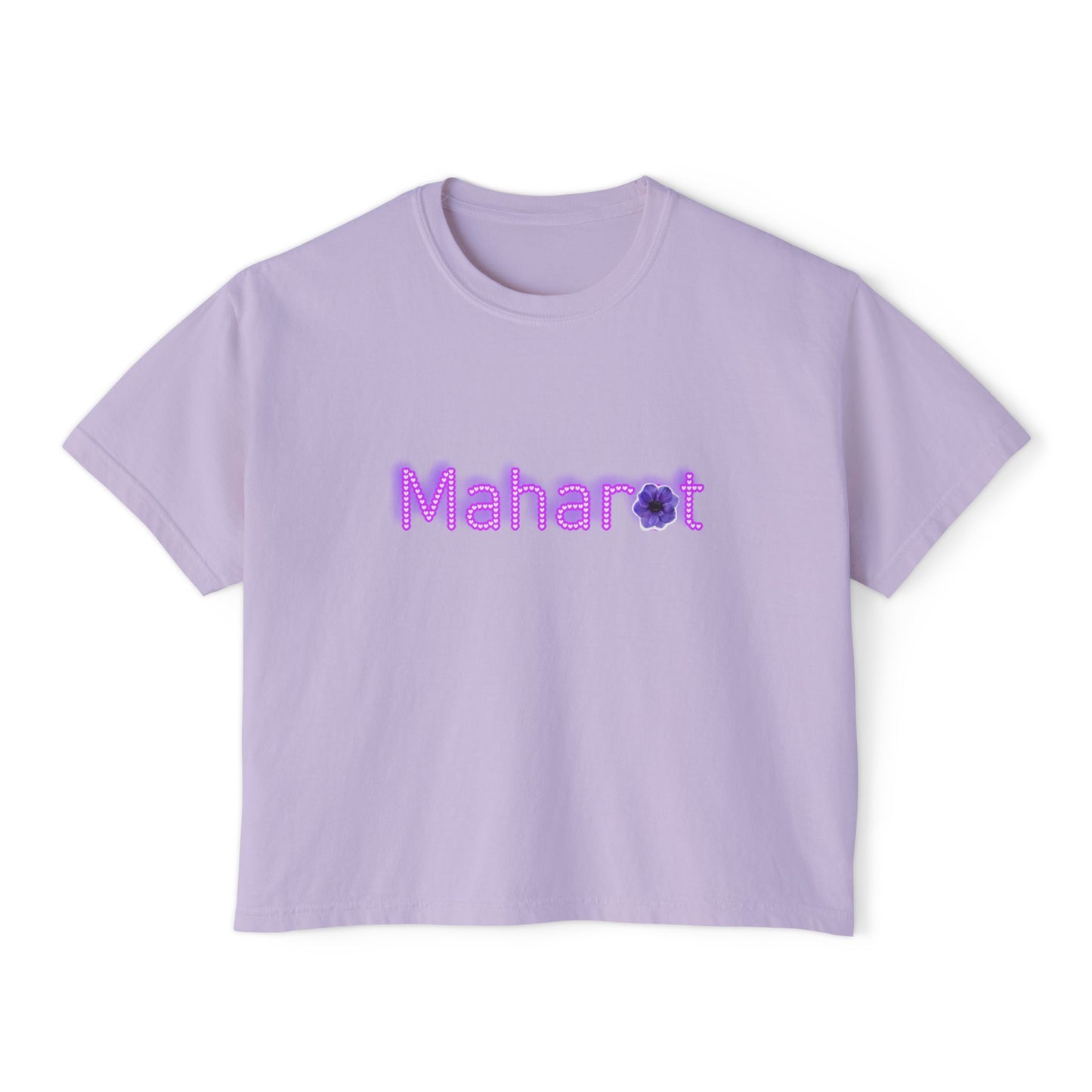 Maharot Graphic Tee, Boxy Croptop, Pinoy Shirt, Casual Crop Top, Filipino Gift for Her, Comfort Colors Tshirt, Pinay T-Shirt