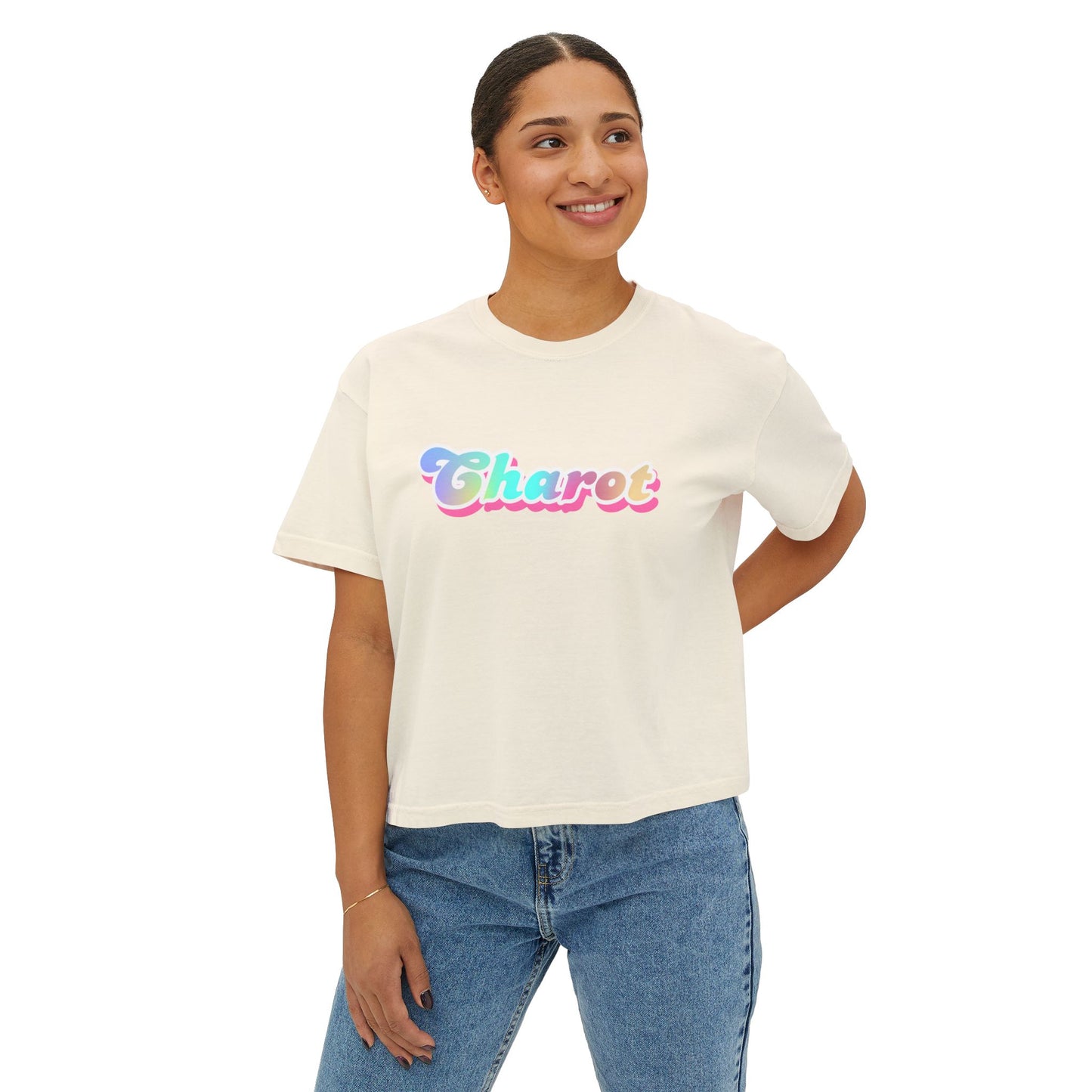 Charot Graphic Tee, Boxy Croptop, Pinoy Shirt, Casual Crop Top, Filipino Gift for Her,, Comfort Colors Tshirt, Trendy Teen
