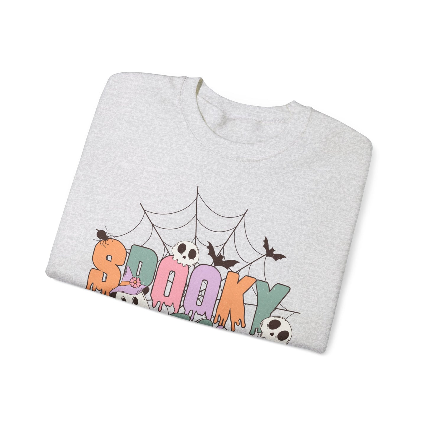 Fall Sweatshirt Halloween Graphic Pullover Sweater | Autumn Gifts For Mom Pastel Gift For Her | Spooky Vibes