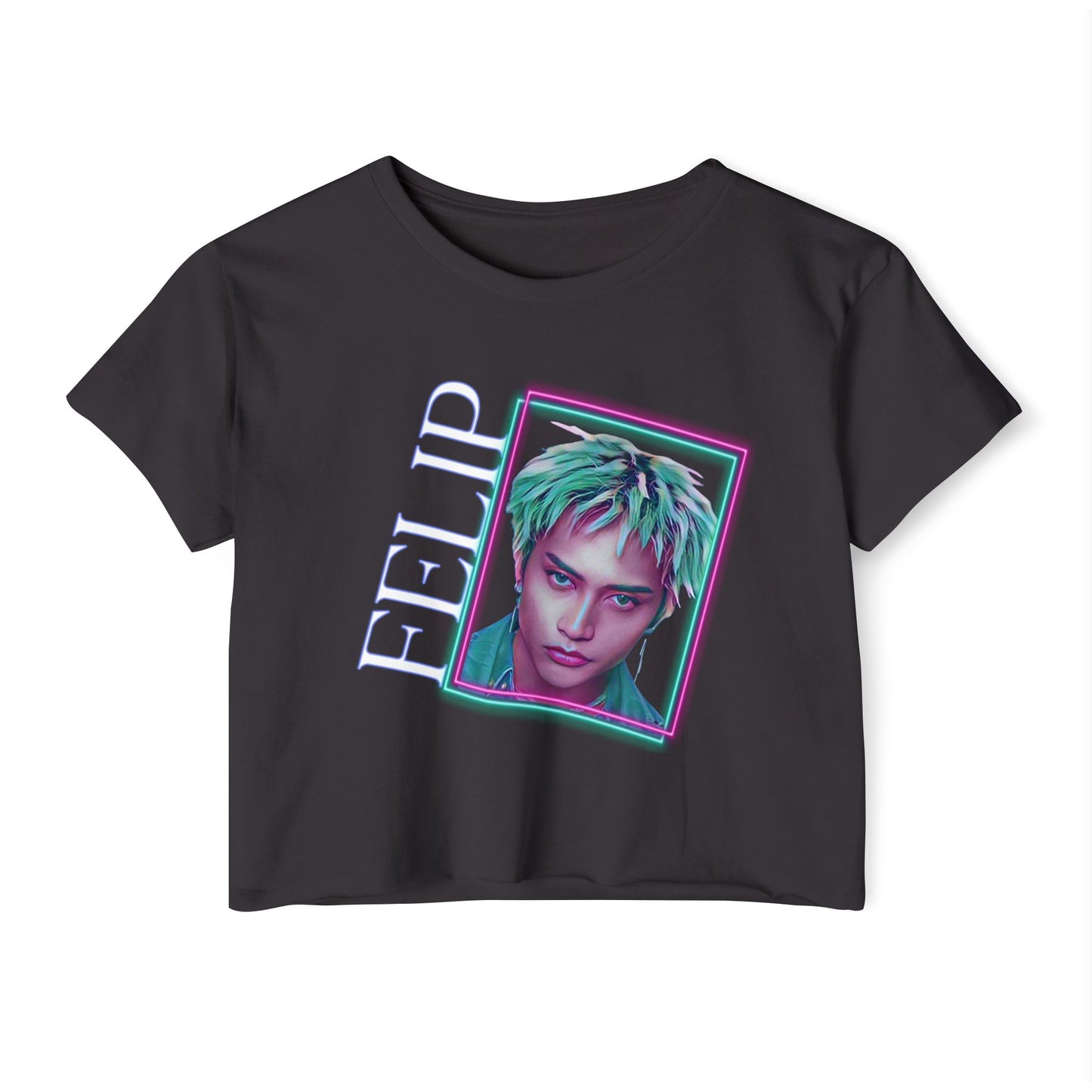P-Pop Sb19 Felip Crop Top, Filipino Gifts For Sisters, Pinoy Pop Concert T-Shirt Croptop TShirt Merch Ppop Rise