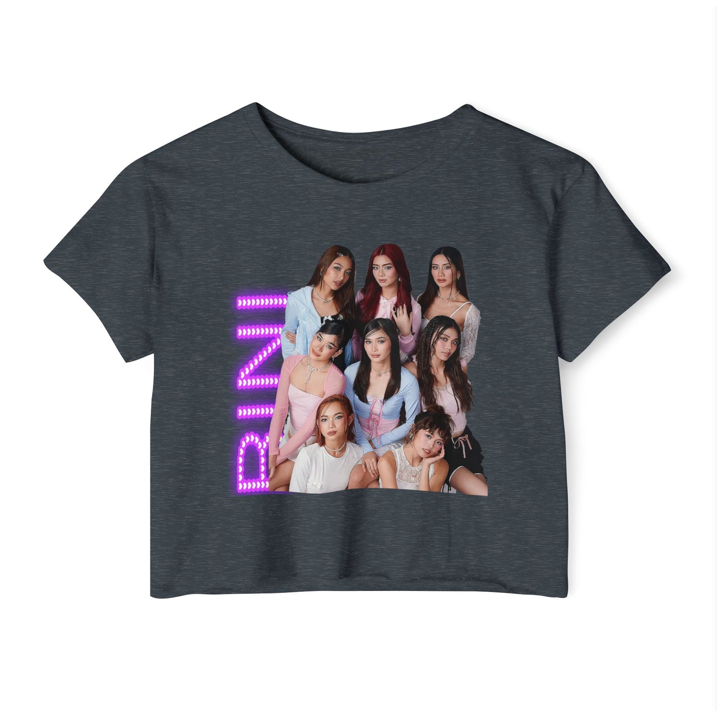 P-Pop Bini Crop Top, Filipino Gifts For Teens, Pinoy Pop Concert T-Shirt Croptop TShirt Merch Ppop Biniverse