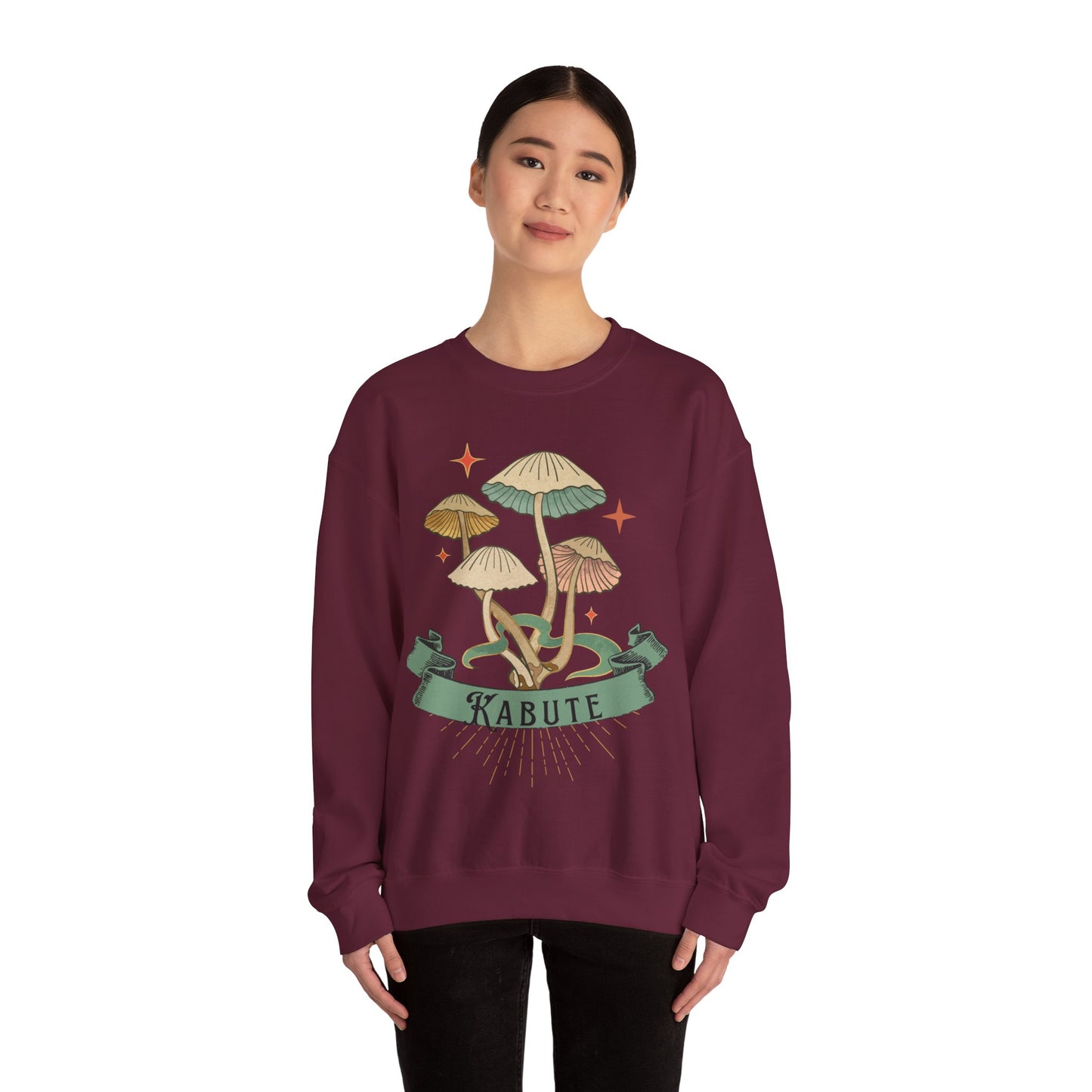 Mushroom Sweatshirt Pinoy Pullover Sweater | Filipino Gifts For Mom | Tagalog - Kabute