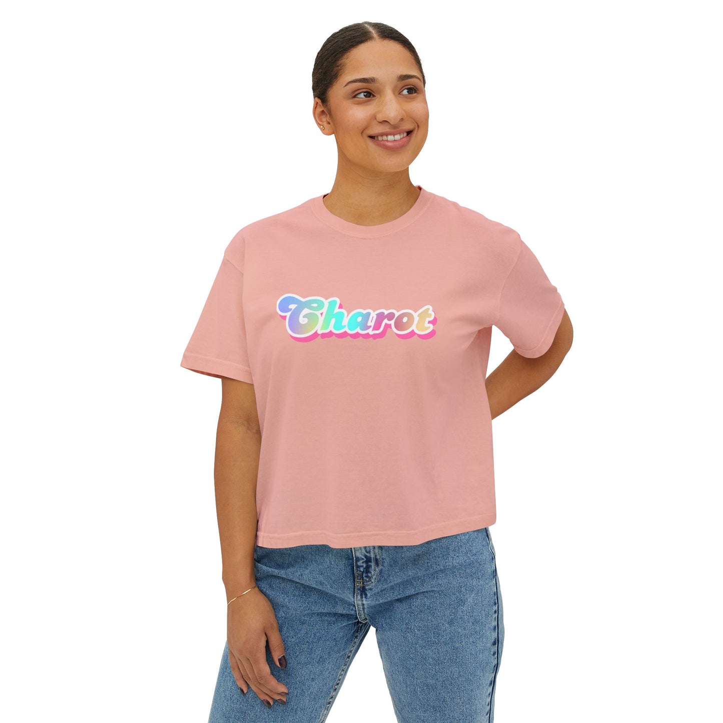Charot Graphic Tee, Boxy Croptop, Pinoy Shirt, Casual Crop Top, Filipino Gift for Her,, Comfort Colors Tshirt, Trendy Teen