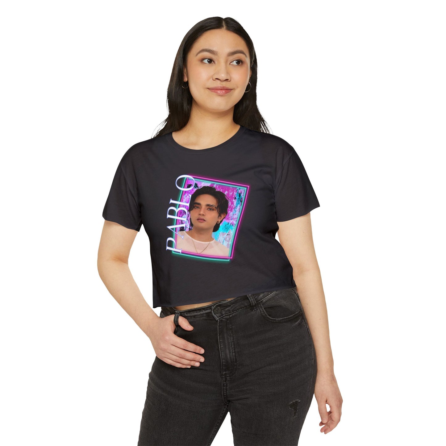 P-Pop SB19 Pablo Bias Crop Top, Filipino Gift For Teens, Pinoy Pop Concert T-Shirt Croptop TShirt Merch Ppop Rise