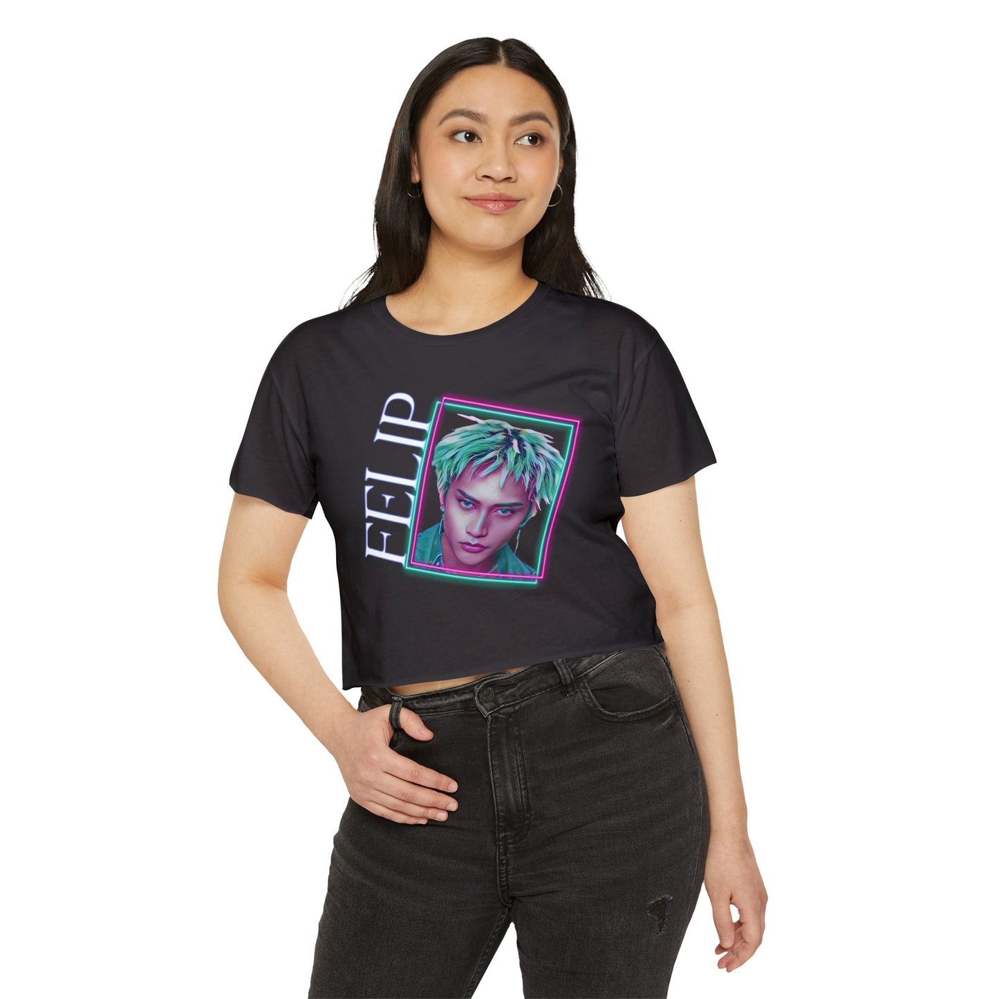 P-Pop Sb19 Felip Crop Top, Filipino Gifts For Sisters, Pinoy Pop Concert T-Shirt Croptop TShirt Merch Ppop Rise