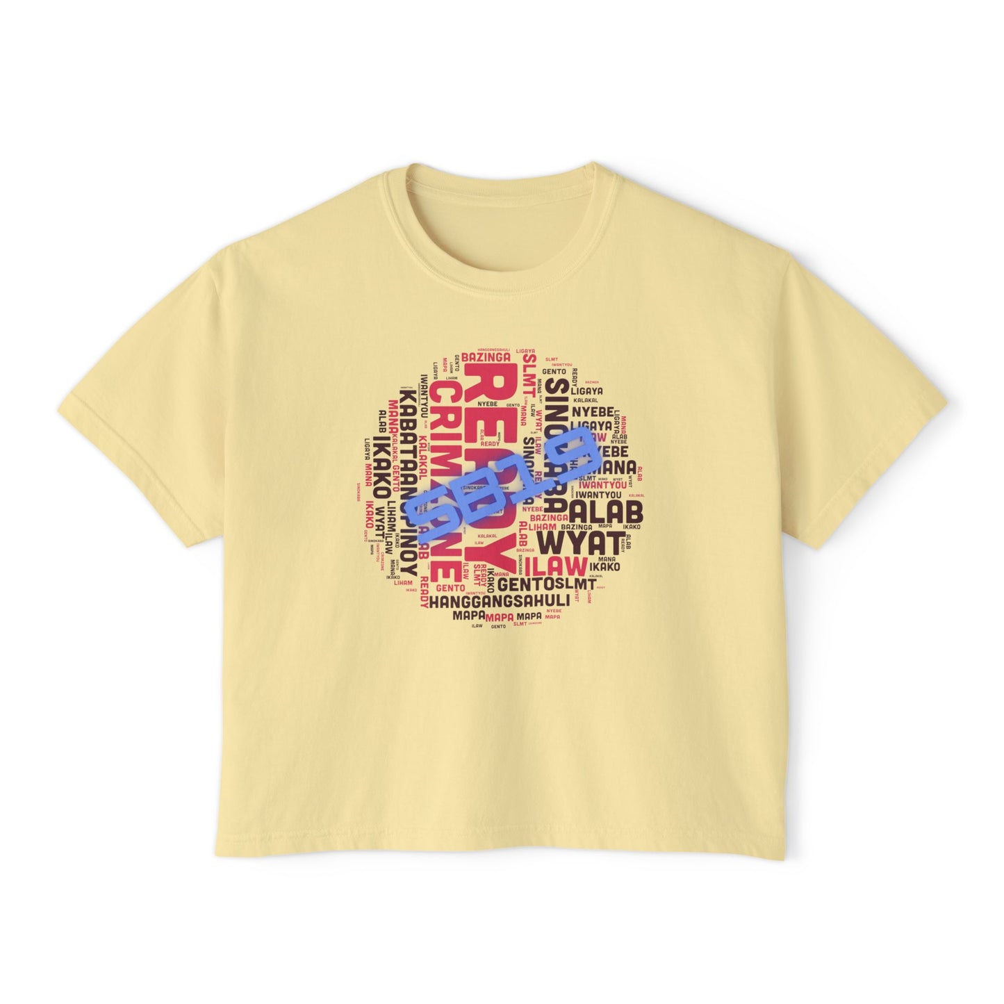 Sb19 Graphic Tee, Boxy Croptop, Pinoy Pop Shirt, Casual Crop Top, Filipino Gift for Her,, Comfort Colors Tshirt