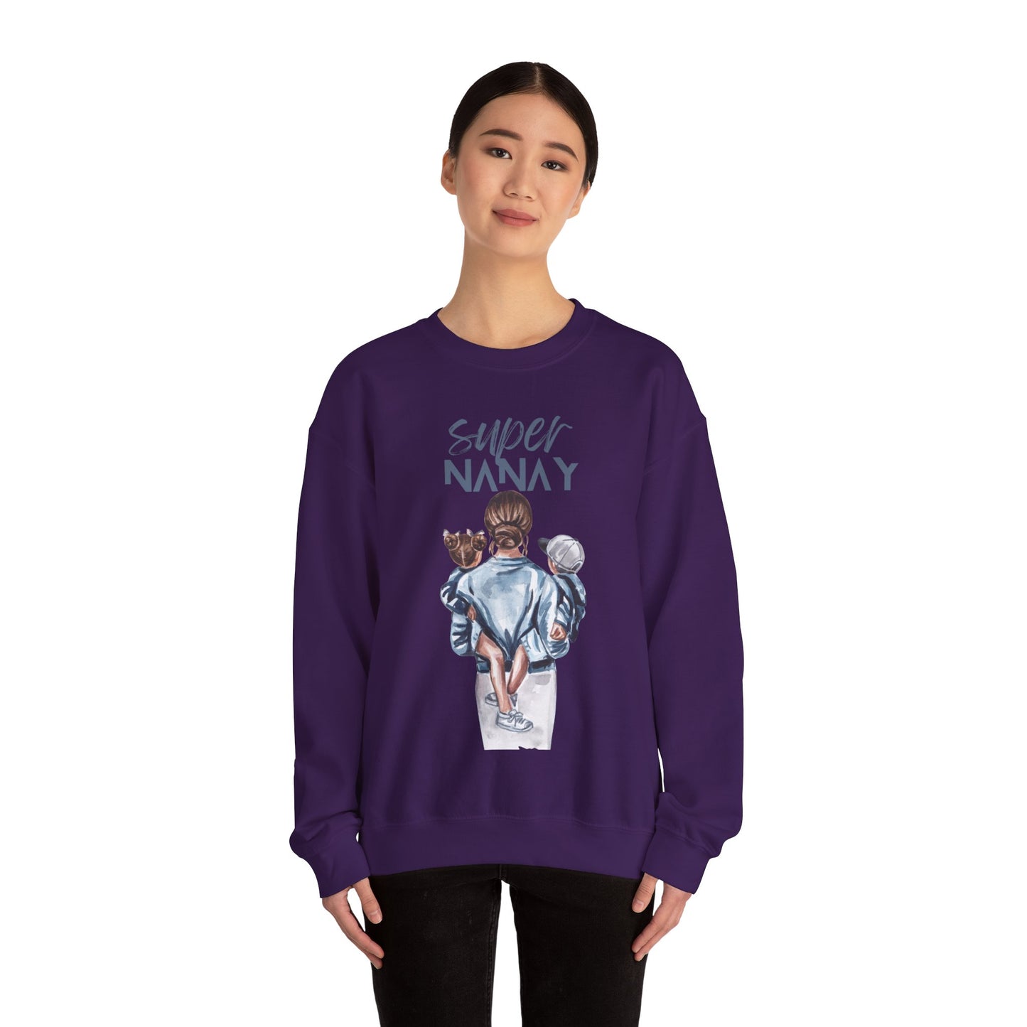 Filipino Sweatshirt Pinoy Pullover Sweater | Philippine Gifts For Mom | Tagalog - Super Nanay