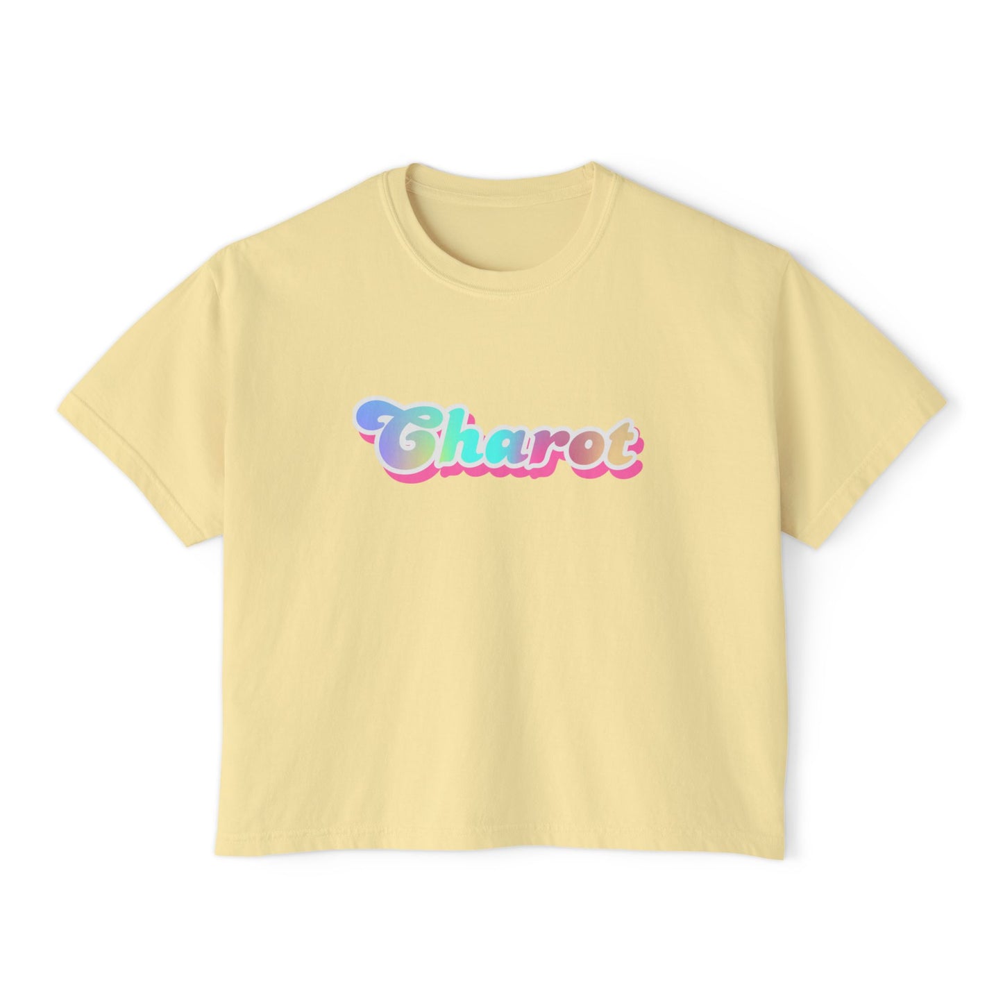 Charot Graphic Tee, Boxy Croptop, Pinoy Shirt, Casual Crop Top, Filipino Gift for Her,, Comfort Colors Tshirt, Trendy Teen
