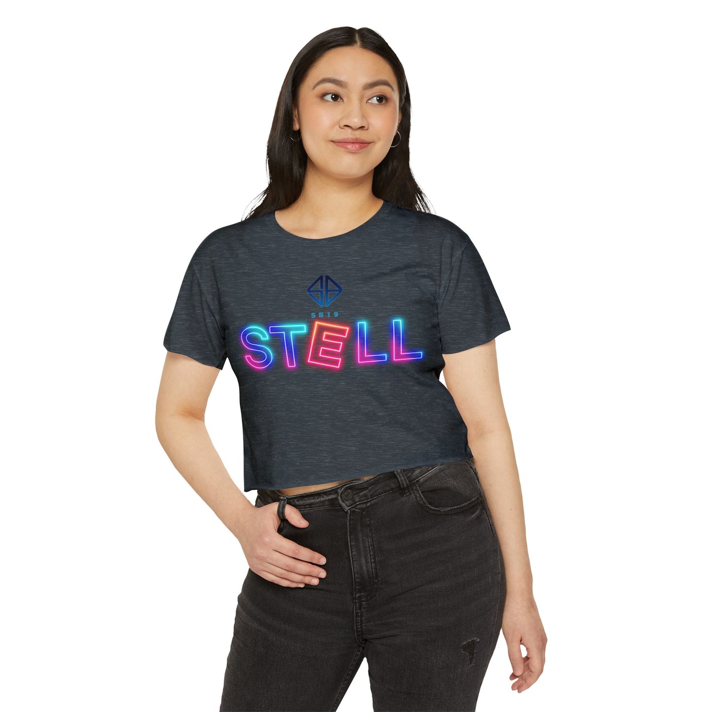 P-Pop SB19 Stell Crop Top, Filipino Gifts For Teens, Concert Outfit, Pinoy Pop Music Festival Apparel, Croptop TShirt Merch