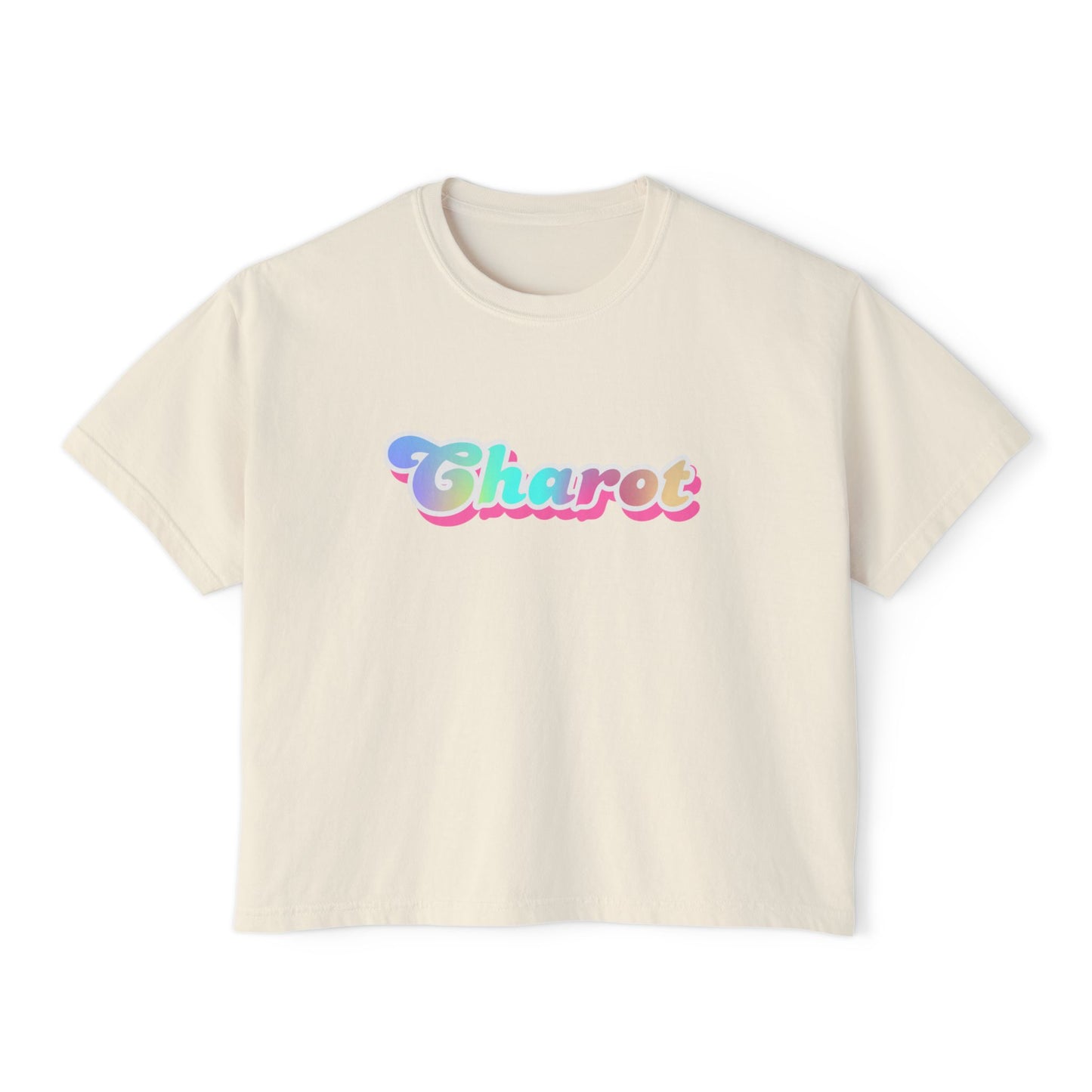 Charot Graphic Tee, Boxy Croptop, Pinoy Shirt, Casual Crop Top, Filipino Gift for Her,, Comfort Colors Tshirt, Trendy Teen