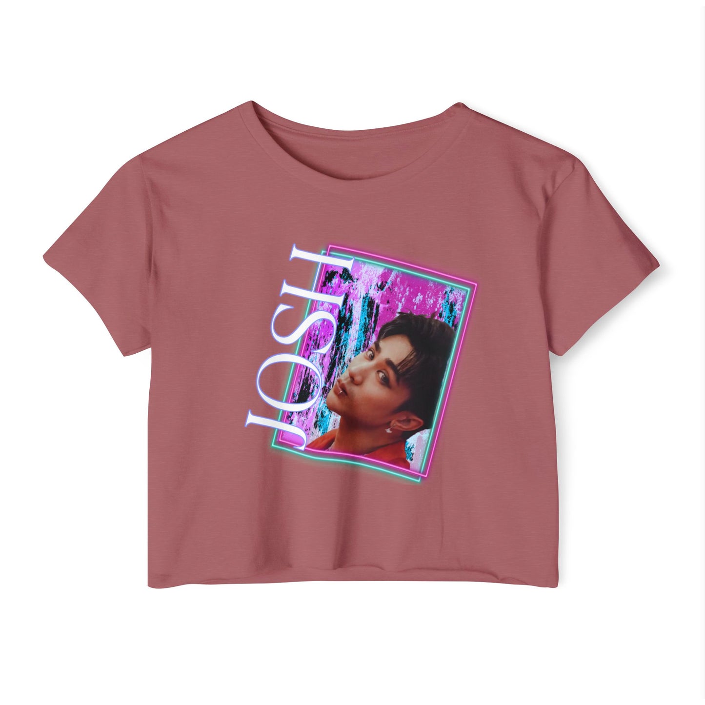 P-Pop Sb19 Josh Crop Top, Filipino Gifts For Sisters, Pinoy Pop Concert T-Shirt Croptop TShirt Merch Ppop Rise