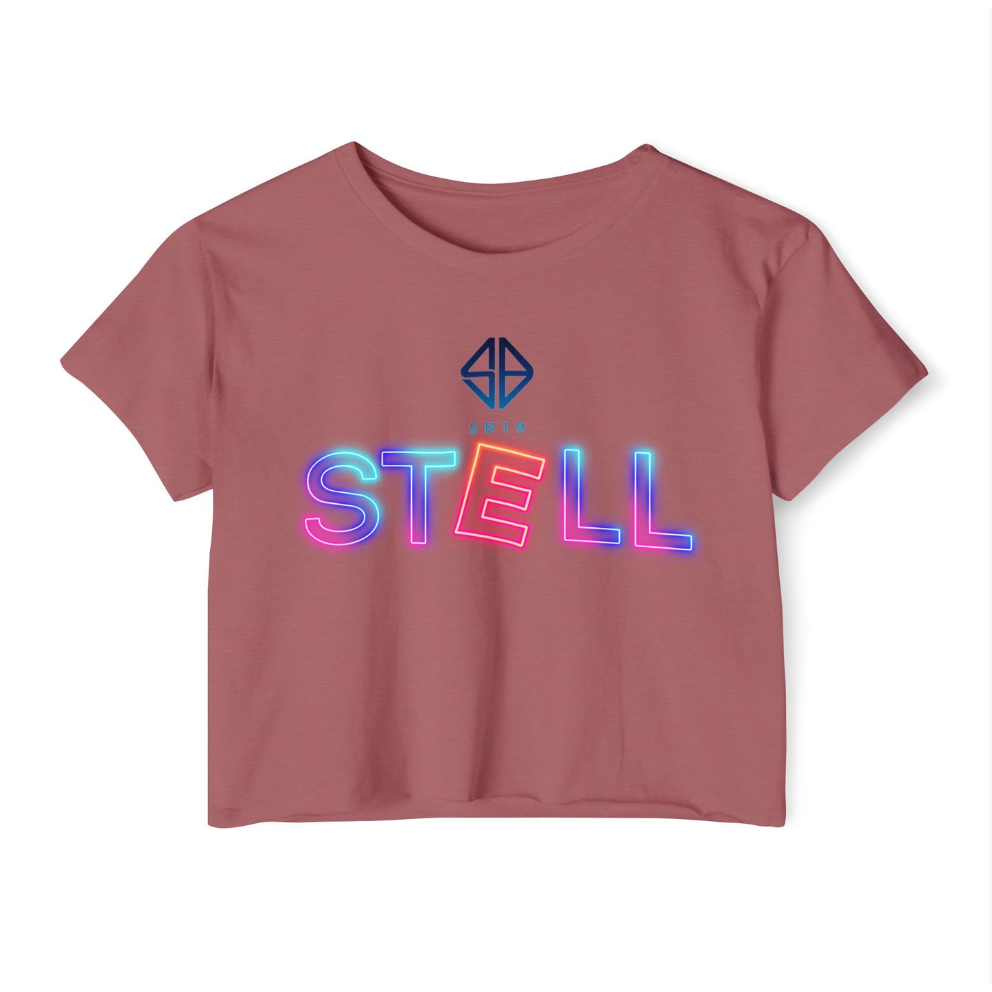 P-Pop SB19 Stell Crop Top, Filipino Gifts For Teens, Concert Outfit, Pinoy Pop Music Festival Apparel, Croptop TShirt Merch