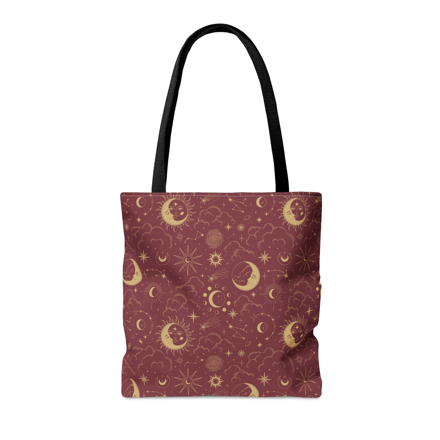80s Rock Band MaroonTote Bag - Celestial Design For Women