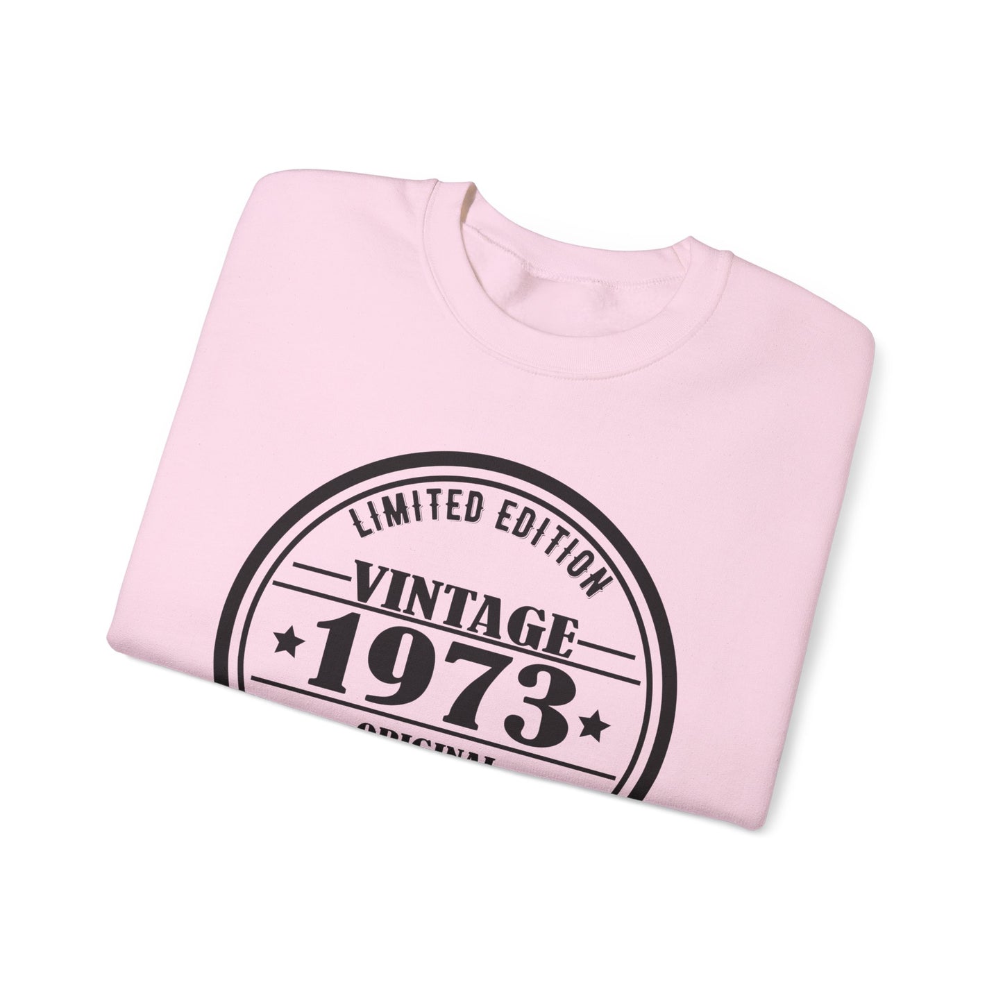 1973 Sweatshirt Vintage Graphic Pullover Sweater Birthday Gifts For Dad | Aged To Perfection