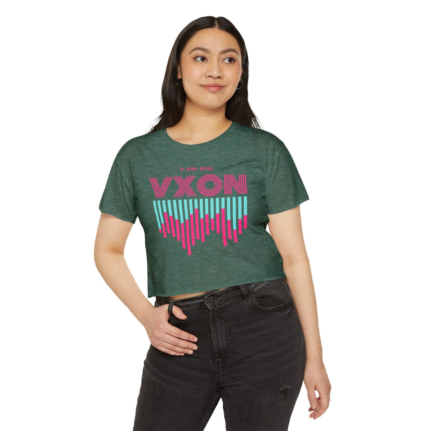 P-Pop Vxon Crop Top, Filipino Gifts For Sisters, Pinoy Pop Concert T-Shirt Croptop TShirt Merch Ppop Rise