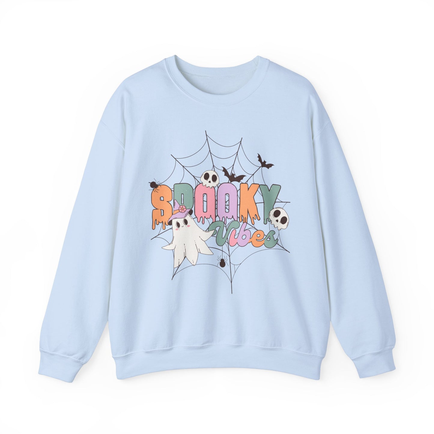 Fall Sweatshirt Halloween Graphic Pullover Sweater | Autumn Gifts For Mom Pastel Gift For Her | Spooky Vibes