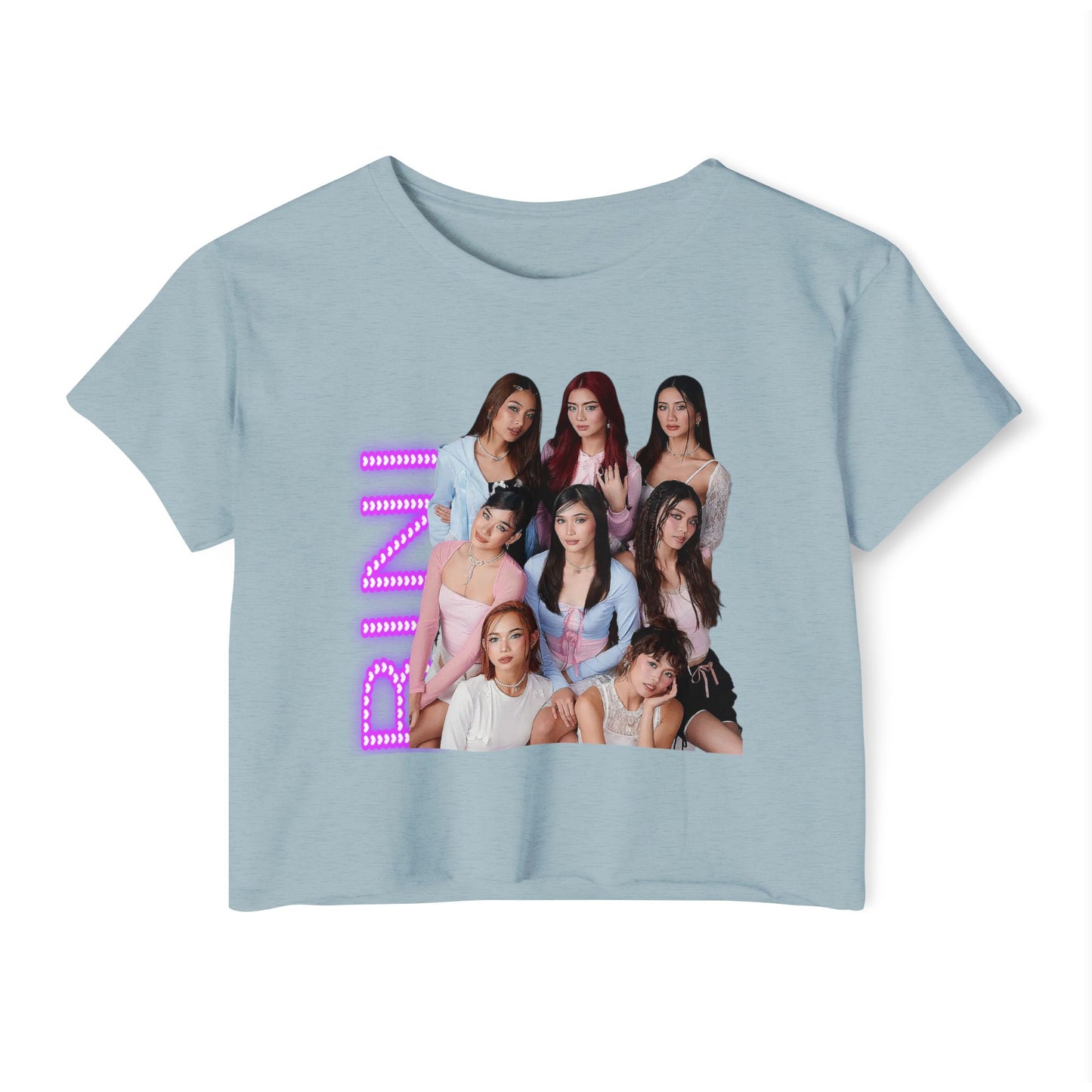 P-Pop Bini Crop Top, Filipino Gifts For Teens, Pinoy Pop Concert T-Shirt Croptop TShirt Merch Ppop Biniverse