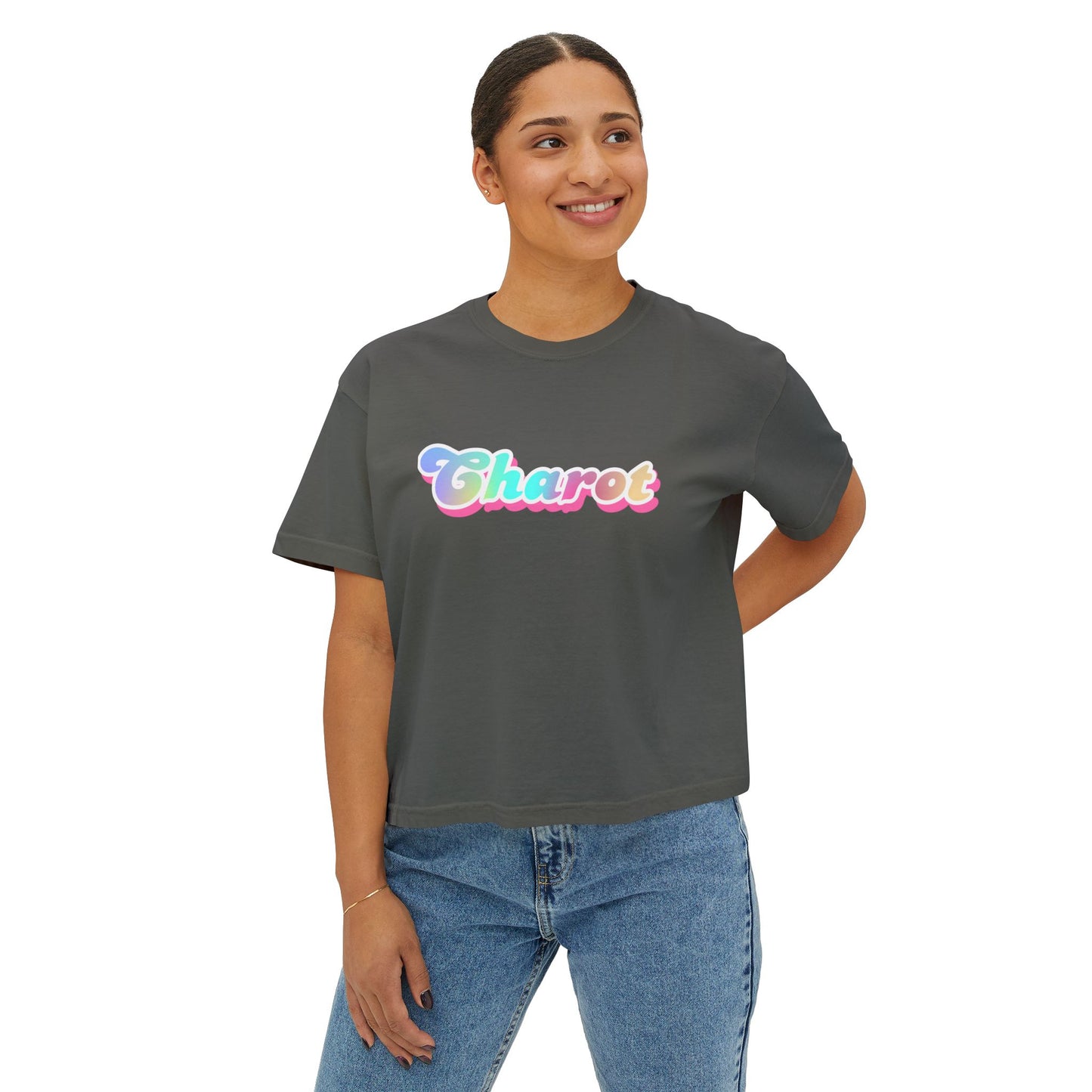 Charot Graphic Tee, Boxy Croptop, Pinoy Shirt, Casual Crop Top, Filipino Gift for Her,, Comfort Colors Tshirt, Trendy Teen