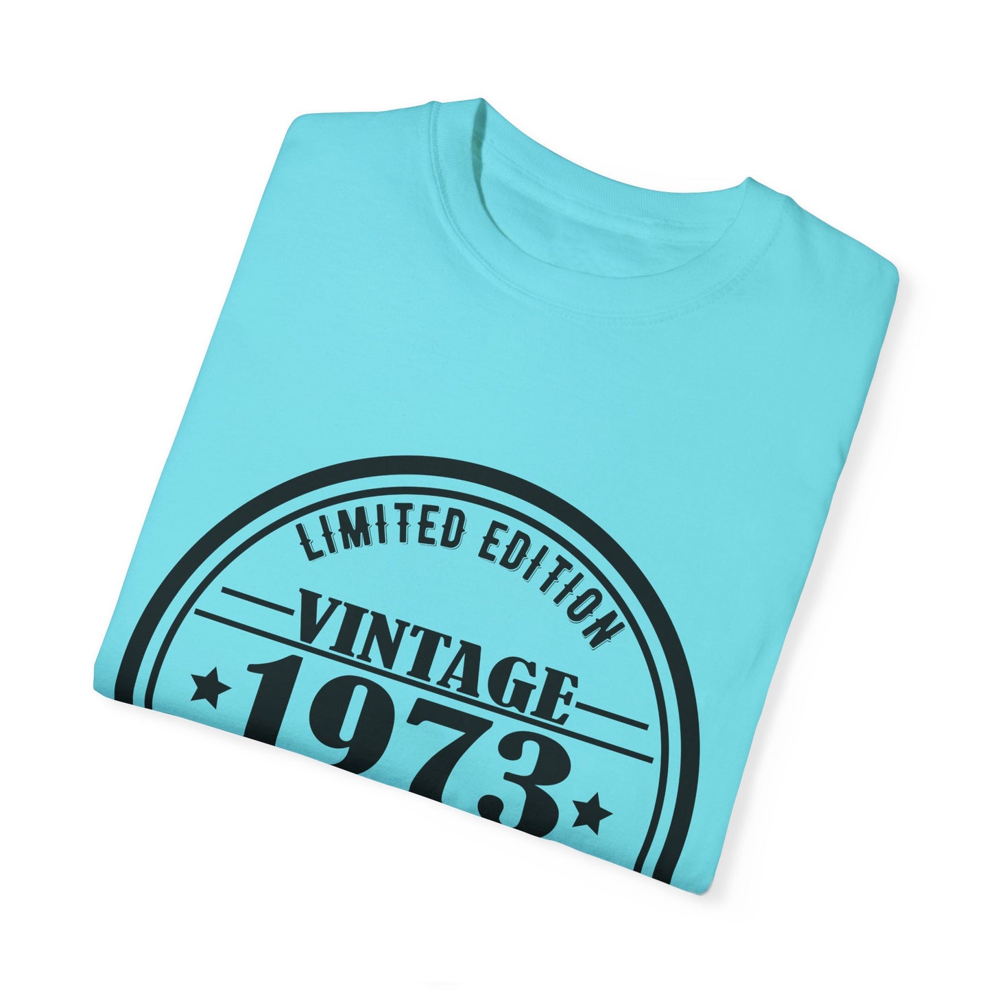 1973 Comfort Colors Tshirt | Mens T-Shirt Graphic Tees Men Shirt Casual | Comfy Loose Fit Summer Clothes | Cotton Street Wear Clothing College Fashion
