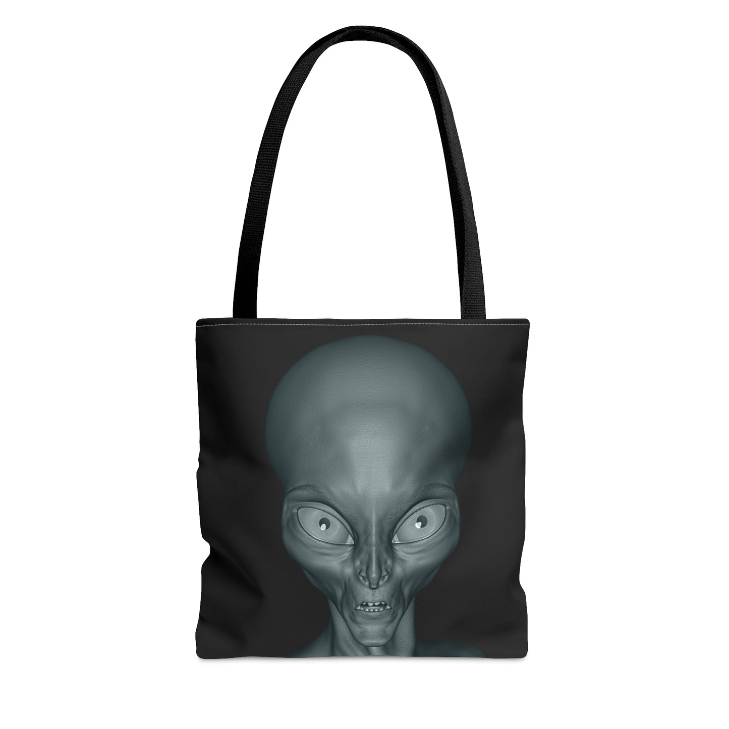 Alien Tote Bag, Out Of This World Tote Bag For Women,Canvas Tote Bag,Reusable Grocery Bag,Library Book Bag For School,Gift For UFO Lovers