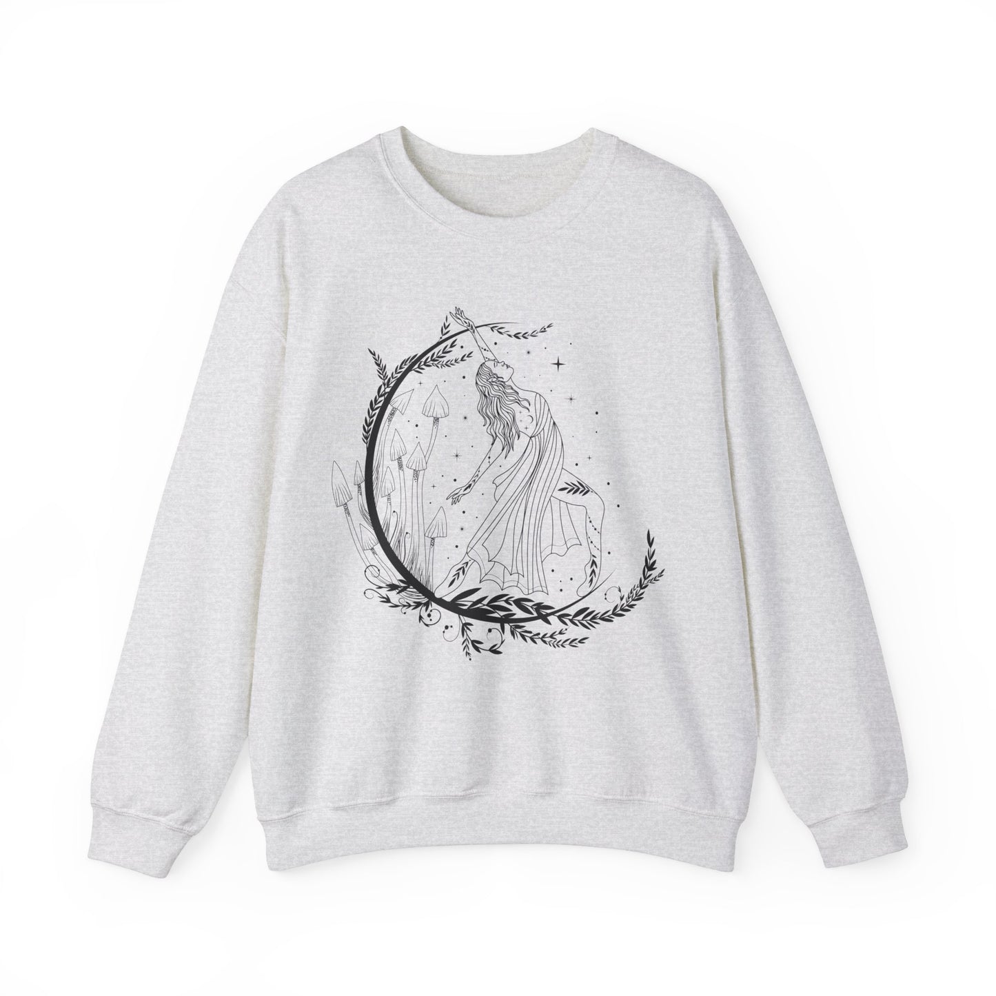 Boho Sweatshirt Moon Graphic Pullover Sweater | Feminist Gifts For Women | Feminism Protest Empowerment Outfit