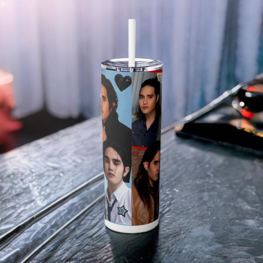P-Pop SB19 Pablo tumbler featuring stylish designs, perfect for hot or cold drinks, ideal Filipino gift for teens.